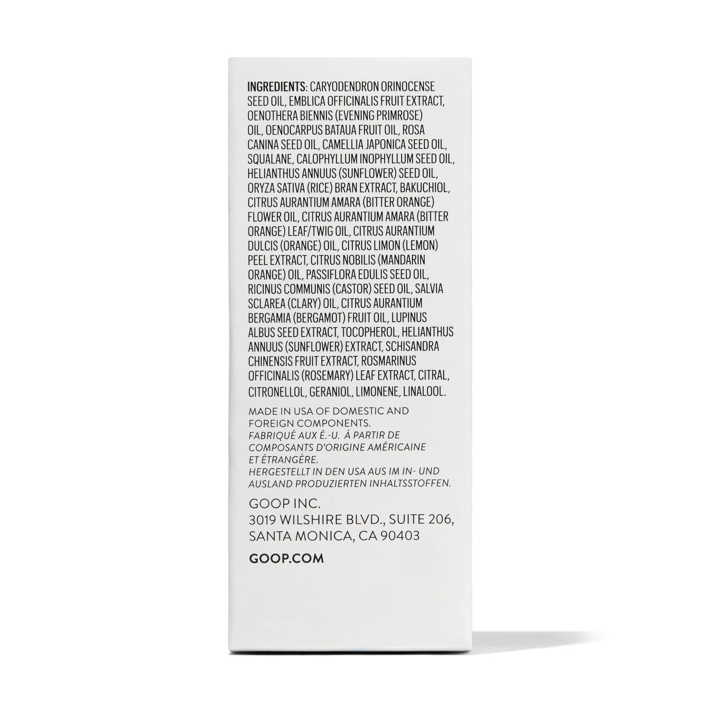 goop Beauty Nutrient Face Oil | Anti Aging Moisturizer for Smooth Skin Texture & Wrinkles | Bakuchiol, Cacay, & Organic Amla | 1 fl oz