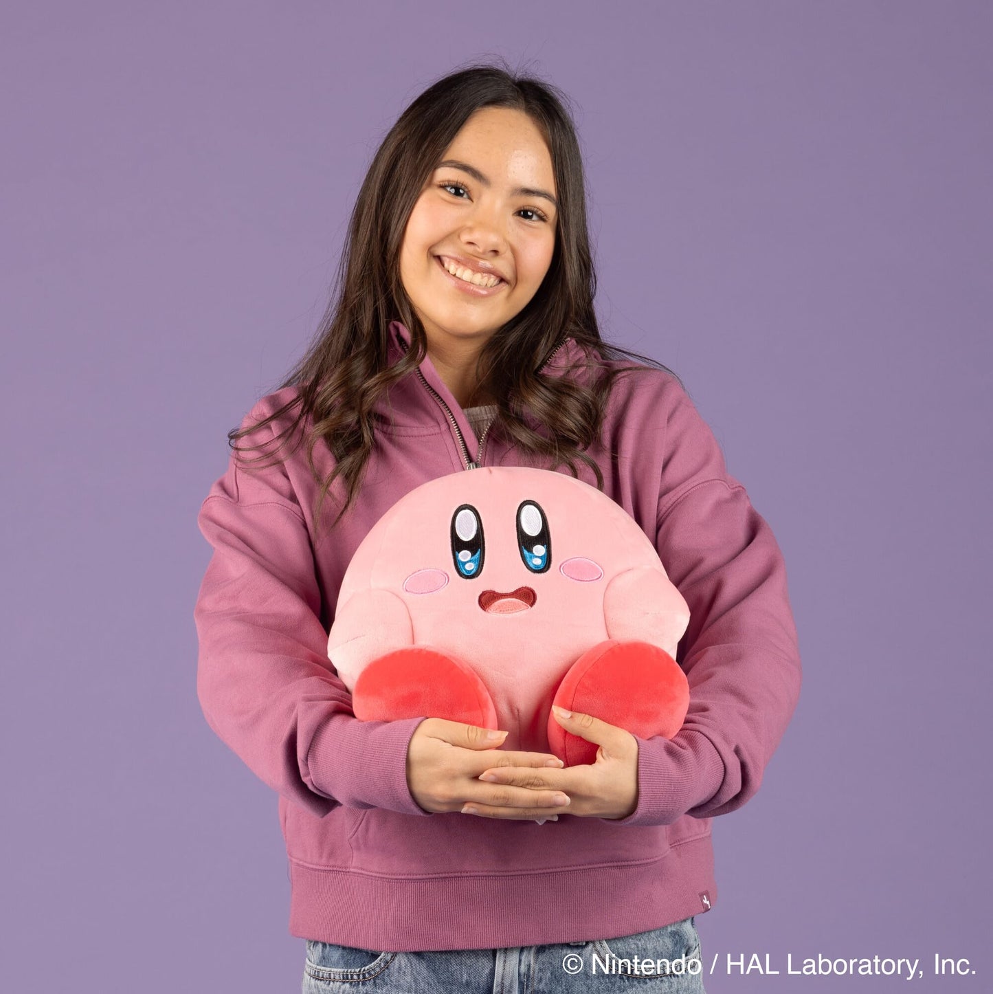 Club Mocchi Mocchi- Kirby Plush - Kirby Dream Buffet Plushie - Soft and Squishy Collectible Plushies - Gaming Room Decor and Gifts - Video Game Collectibles - 15 Inch