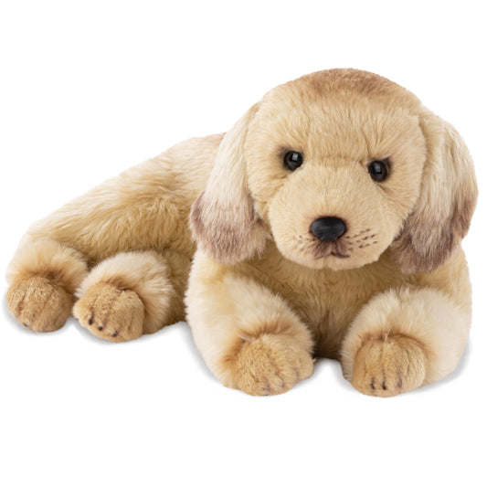 Bearington Baker The Everyday Golden Retriever Stuffed Animal, 13 Inch Stuffed Puppy, Ideal as a Christmas, Valentines, and Thanksgiving Gift, for Ages 3-10 Years and Beyond