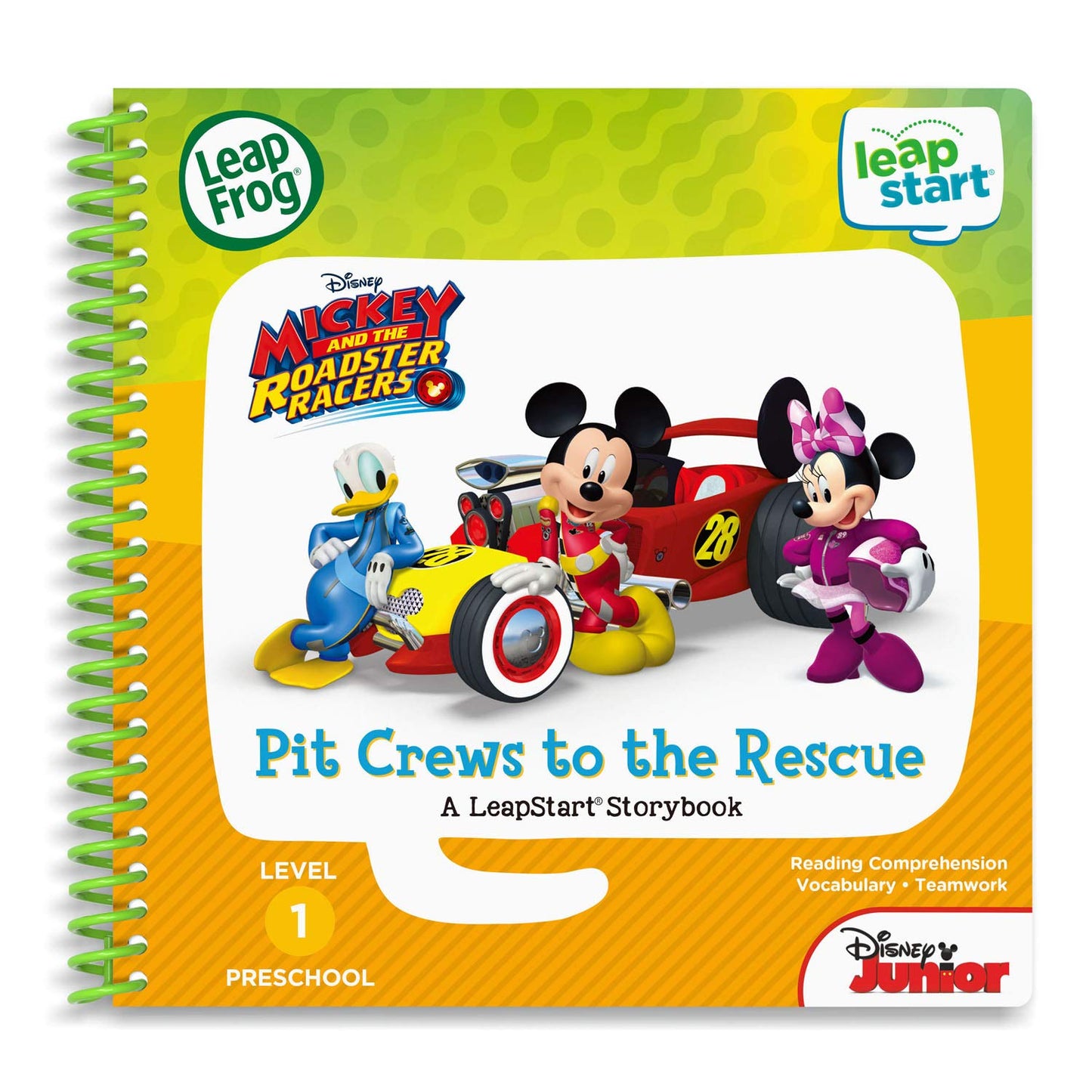 LeapFrog LeapStart 3D Mickey and The Roadster Racers Book