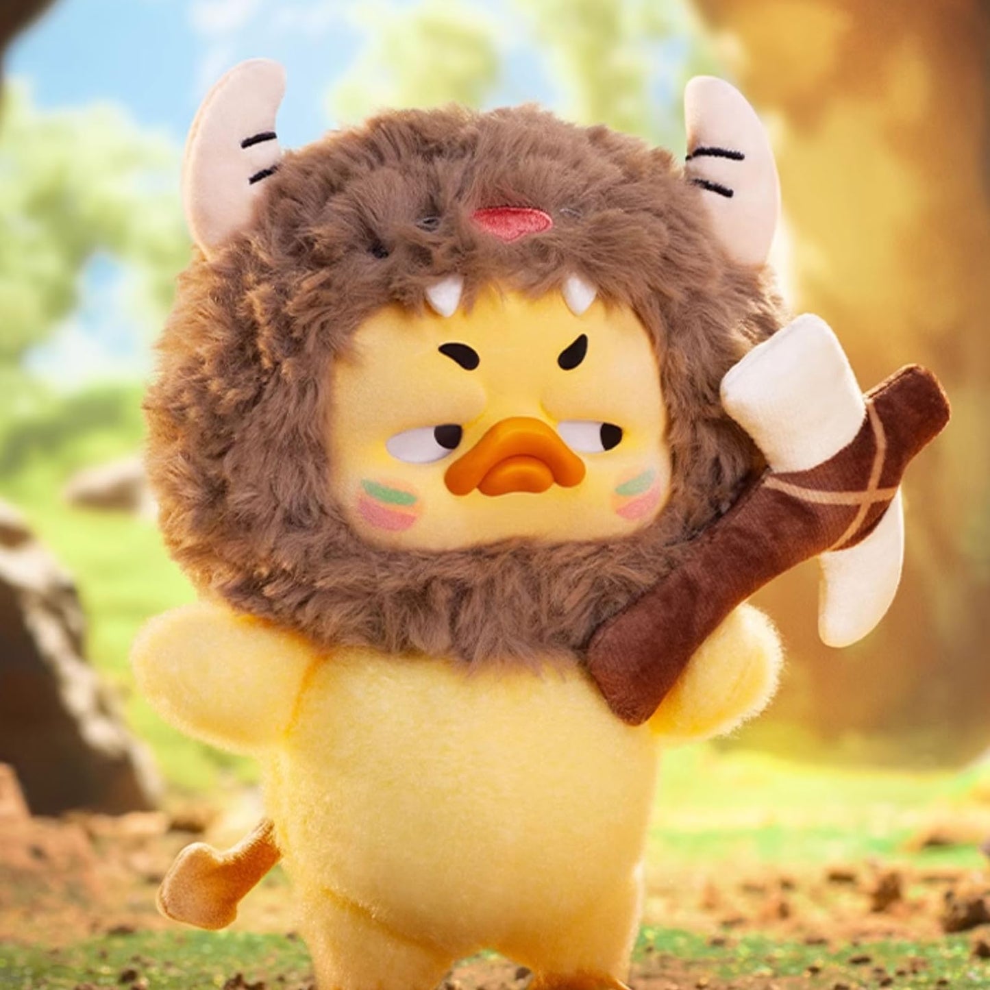 CALEMBOU Plush Doll Blind Box, Upsetduck Series Stuffed Animals Blind Box, Kawaii 1 of 6 Possible Mystery Collectible Toys Cute Soft Animals Charm Christmas Birthday Gifts (Born This Way Series)