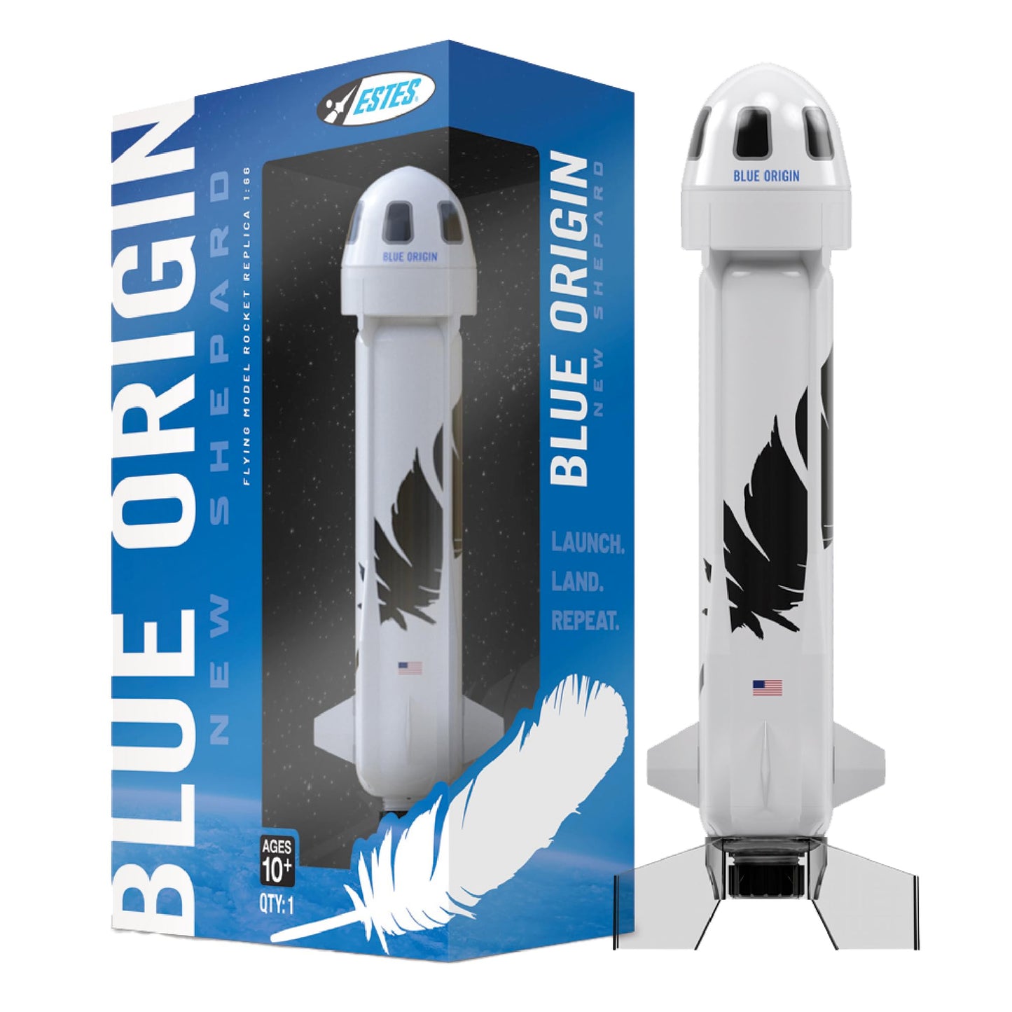 Estes Blue Origin New Shepard 2198 | Beginner Level