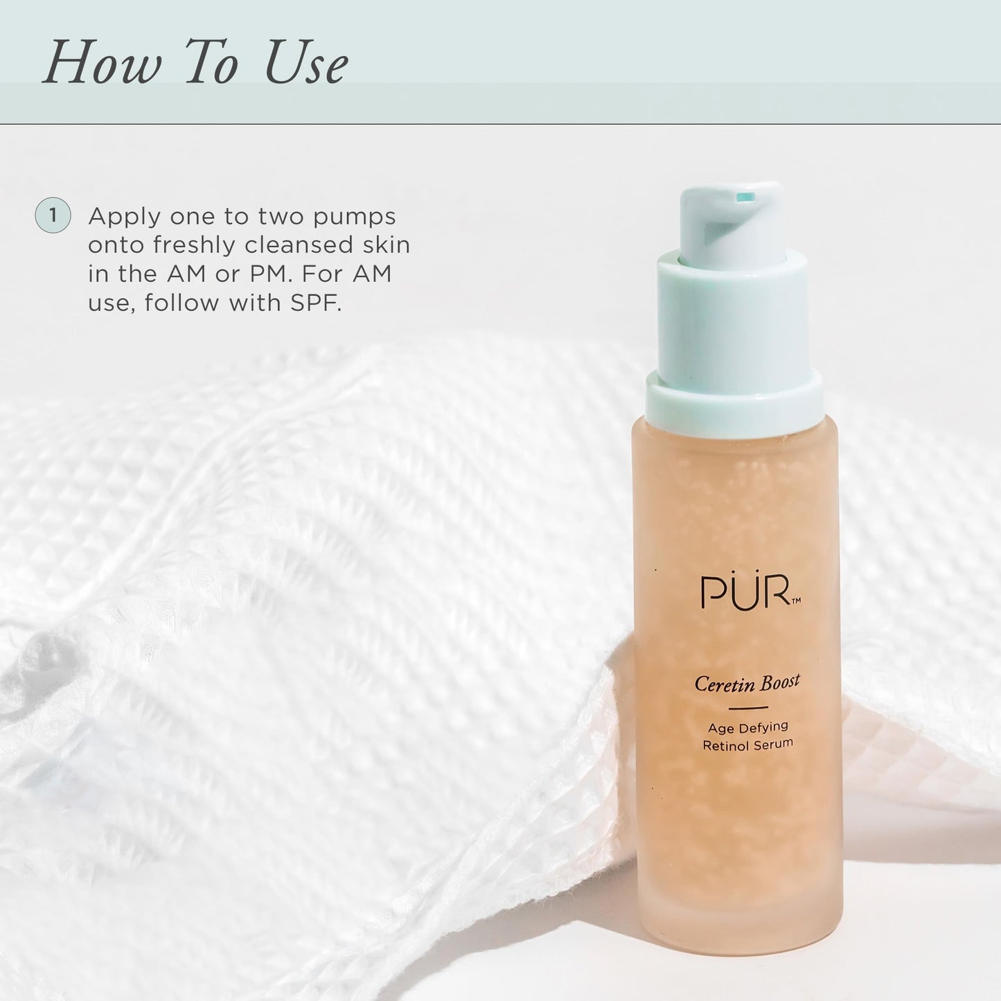 PÜR Beauty Ceretin Boost Age Defying Retinol Serum, 1 oz
