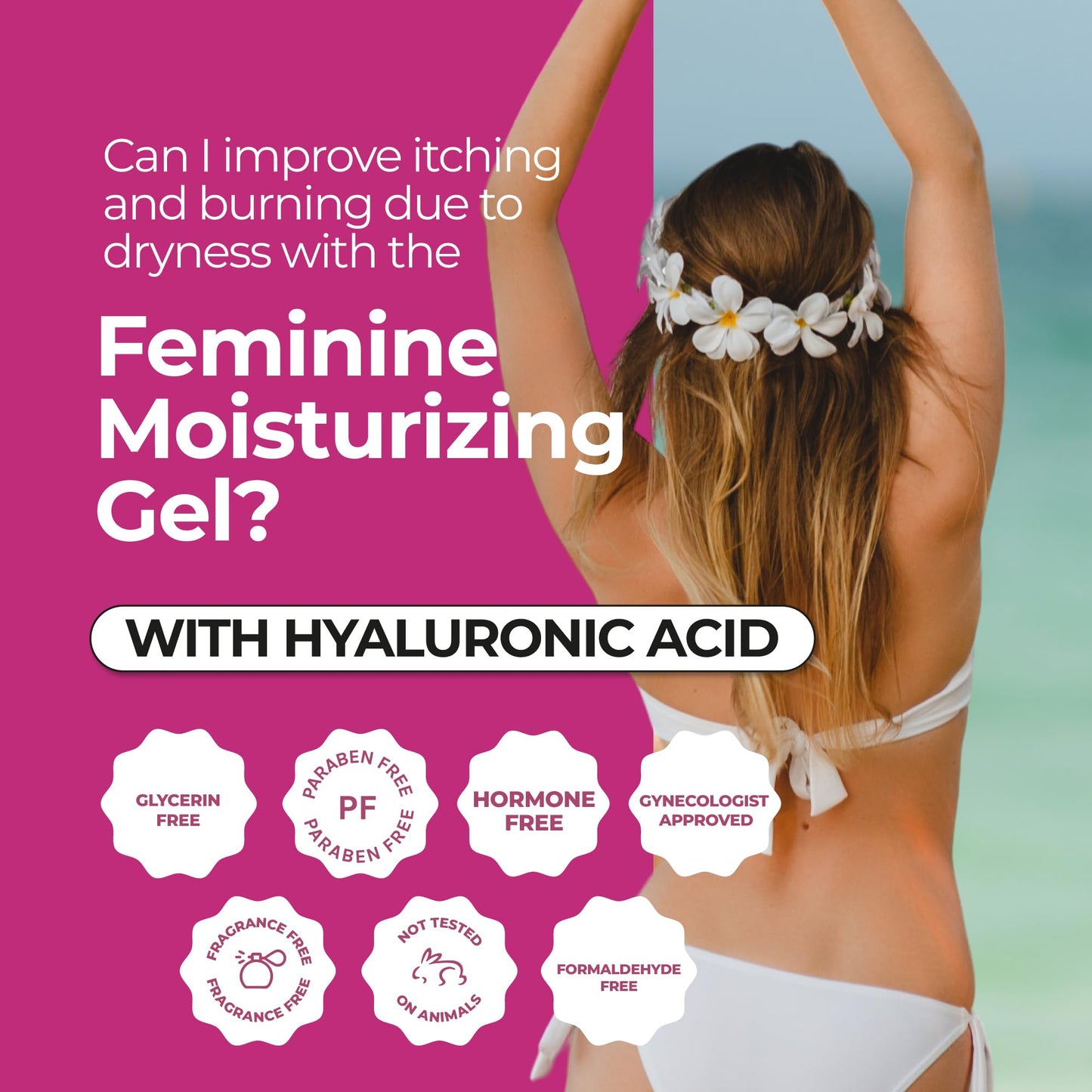 ZENZSUAL Feminine Foam Cleanser + Gel with Hyaluronic Acid (1 Oz. ea.)