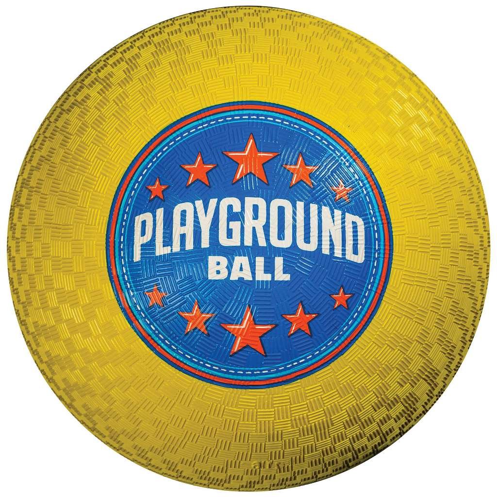 Franklin Sports Playground Balls - Rubber Kickballs and Playground Balls with carry bag For Kids - Great for Dodgeball, Kickball, and Schoolyard Games – 8.5” Diameter, Multicolor Pack of 6