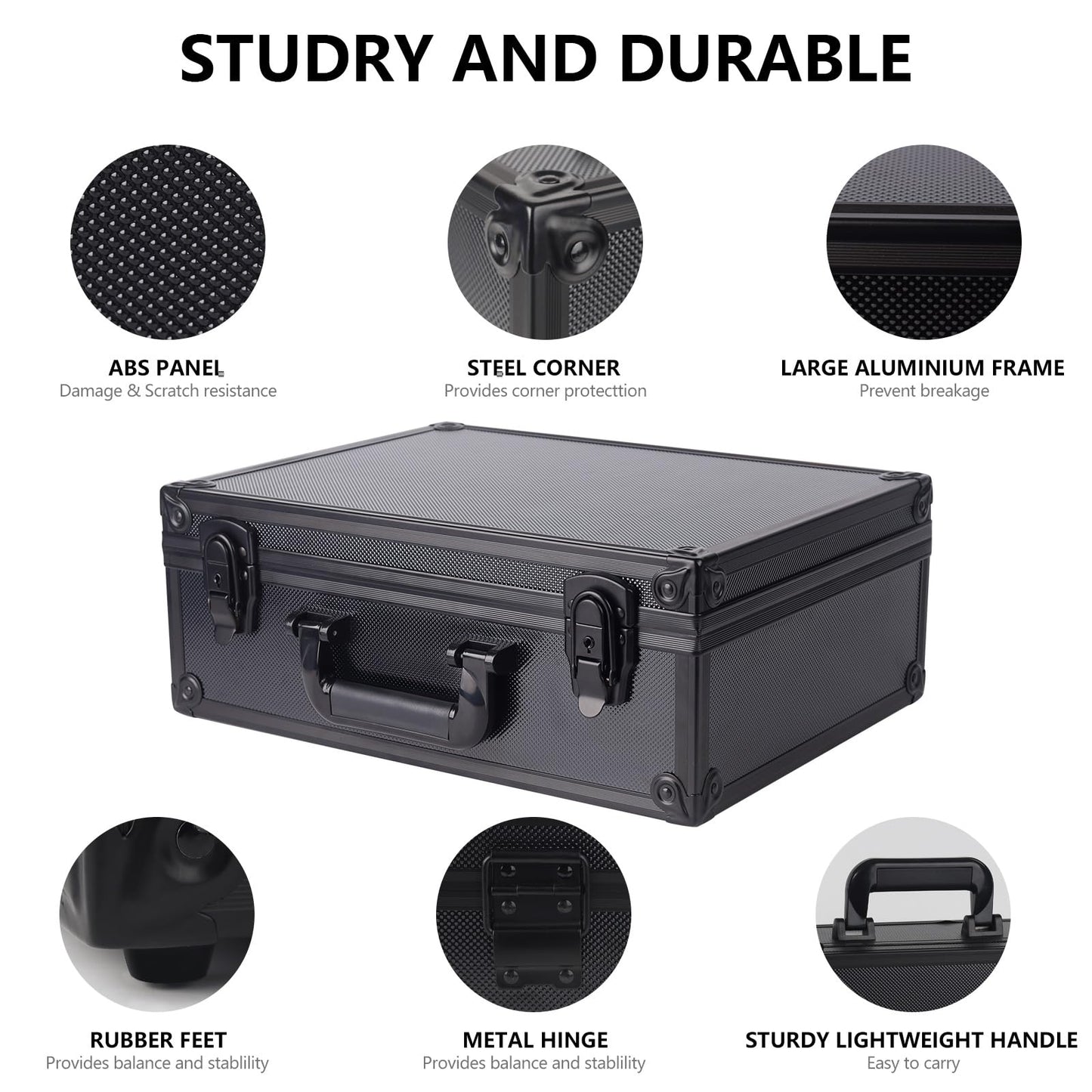 KAGSWAMO Toploader Storage Box Trading Card Storage Case, Sports Baseball Card Storage Box, Cards Case Holder (Holds 630+ Toploaders)