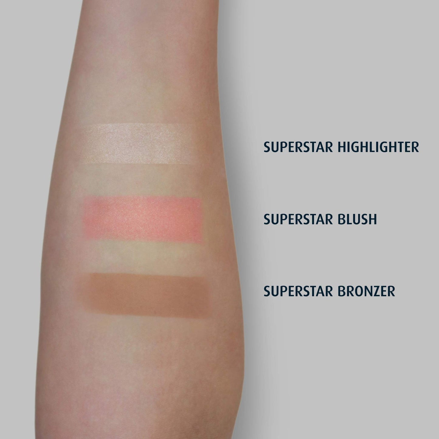 Lune+Aster SuperStar Blush - Universally flattering peachy-pink vegan blush creates a healthy flush of color