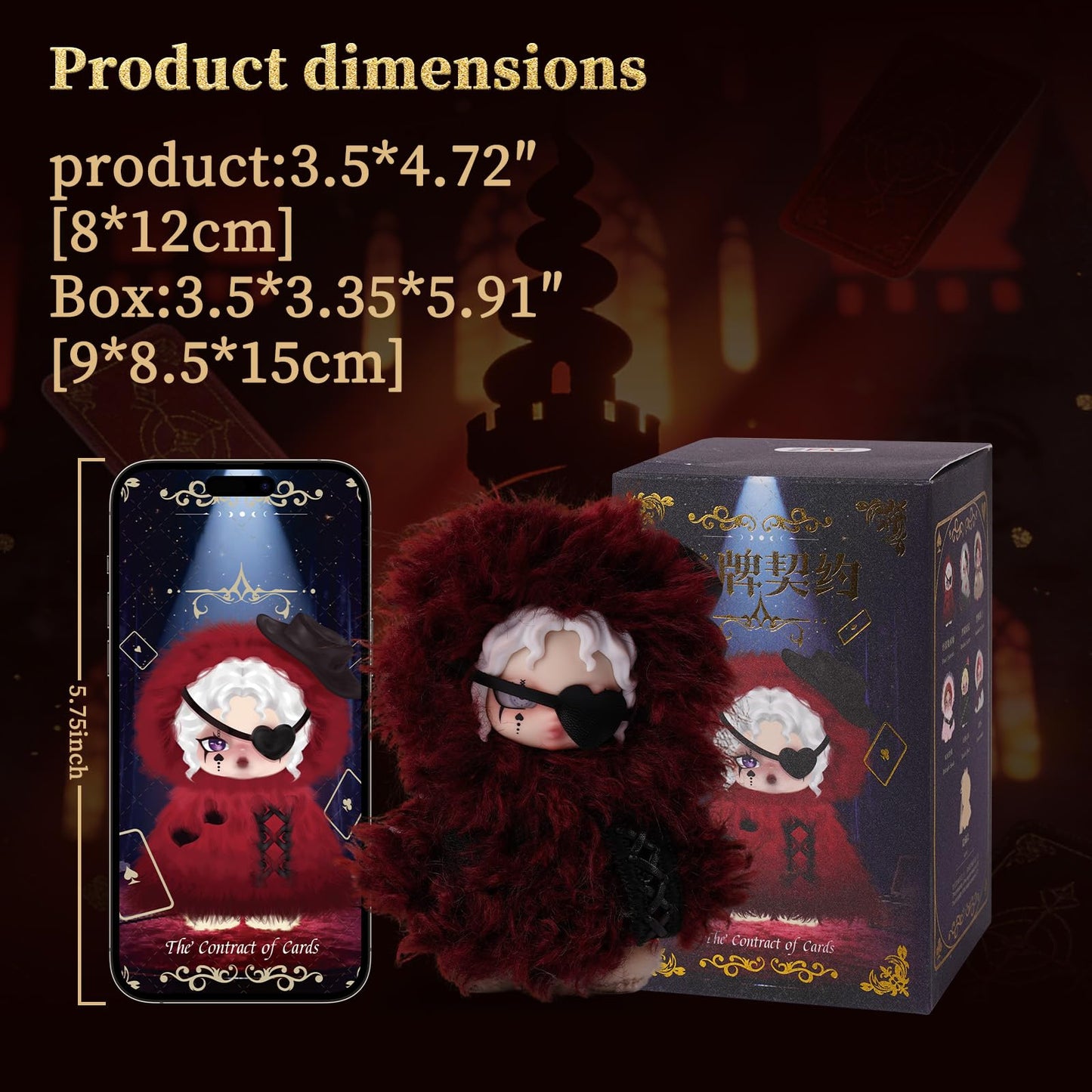 Afuosa Vinyl Plush Blind Box，The Contract of Card