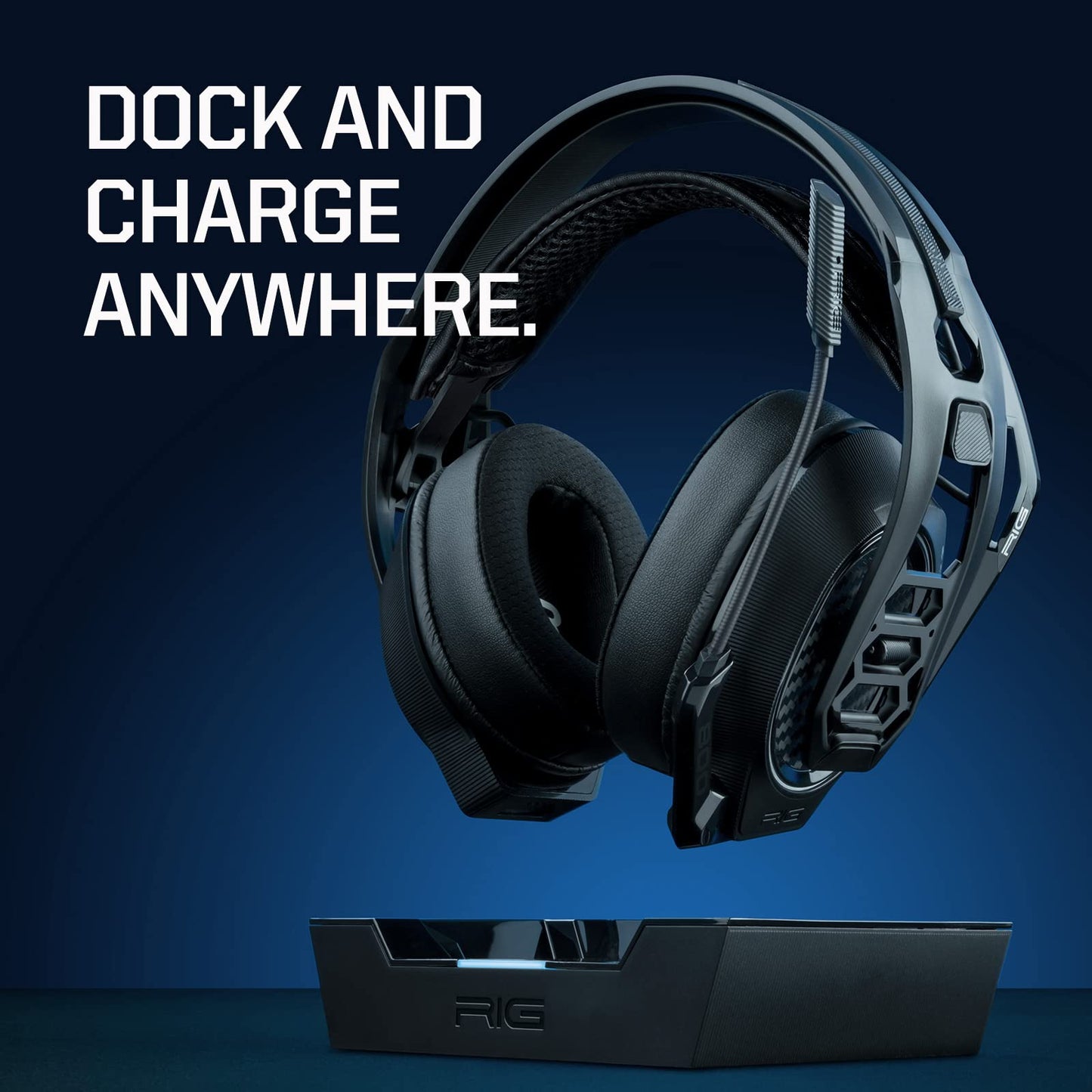 RIG 800 PRO Series Replacement Multi-Function Headset Charging Base Station Including USB-C to USB-A Cable (Wireless Transmitter not Included)
