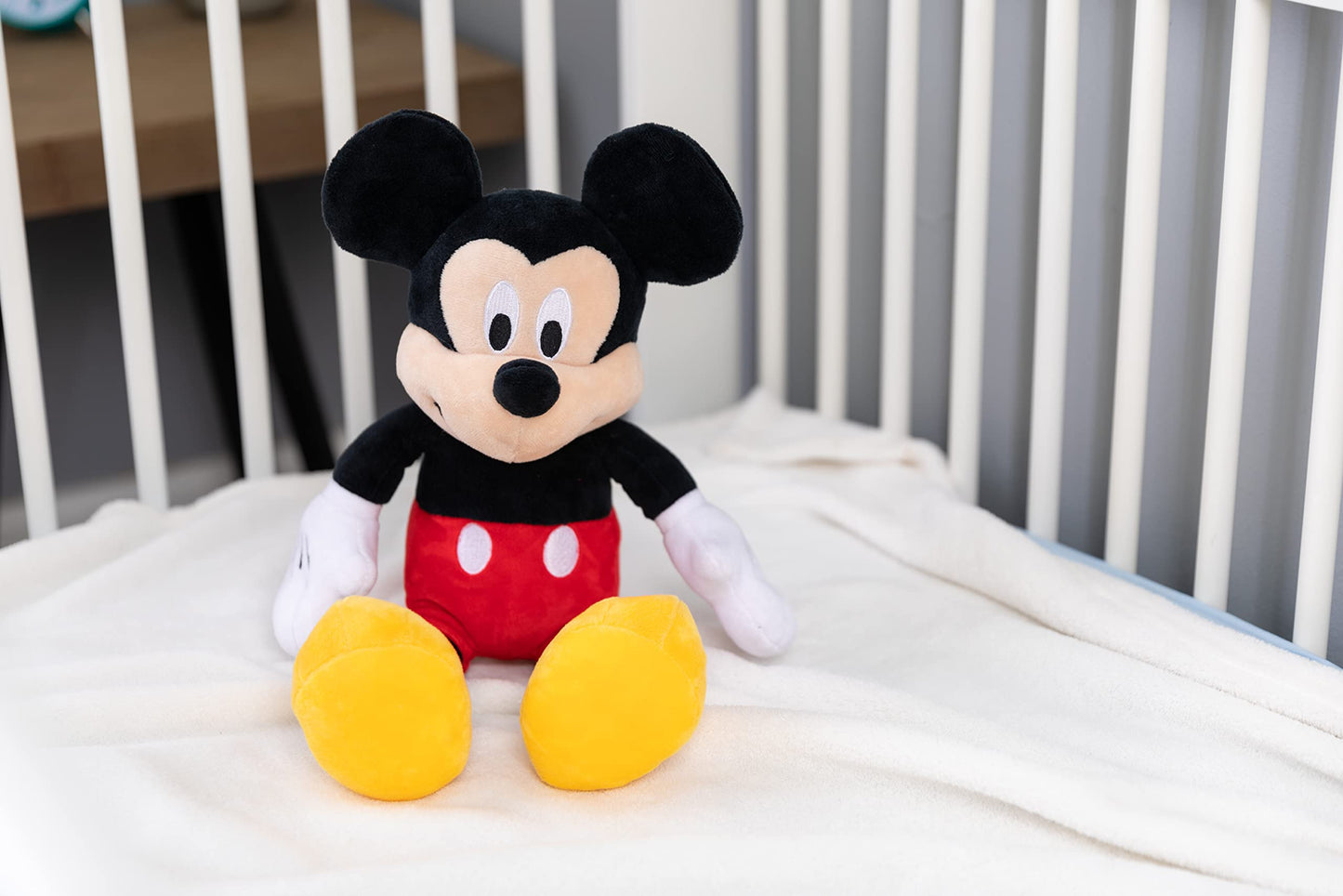 Disney Mickey Mouse Plush Doll - Super Soft and Cuddly - 15.5 inch - Stuffed Animals - Novelty Character Collectibles