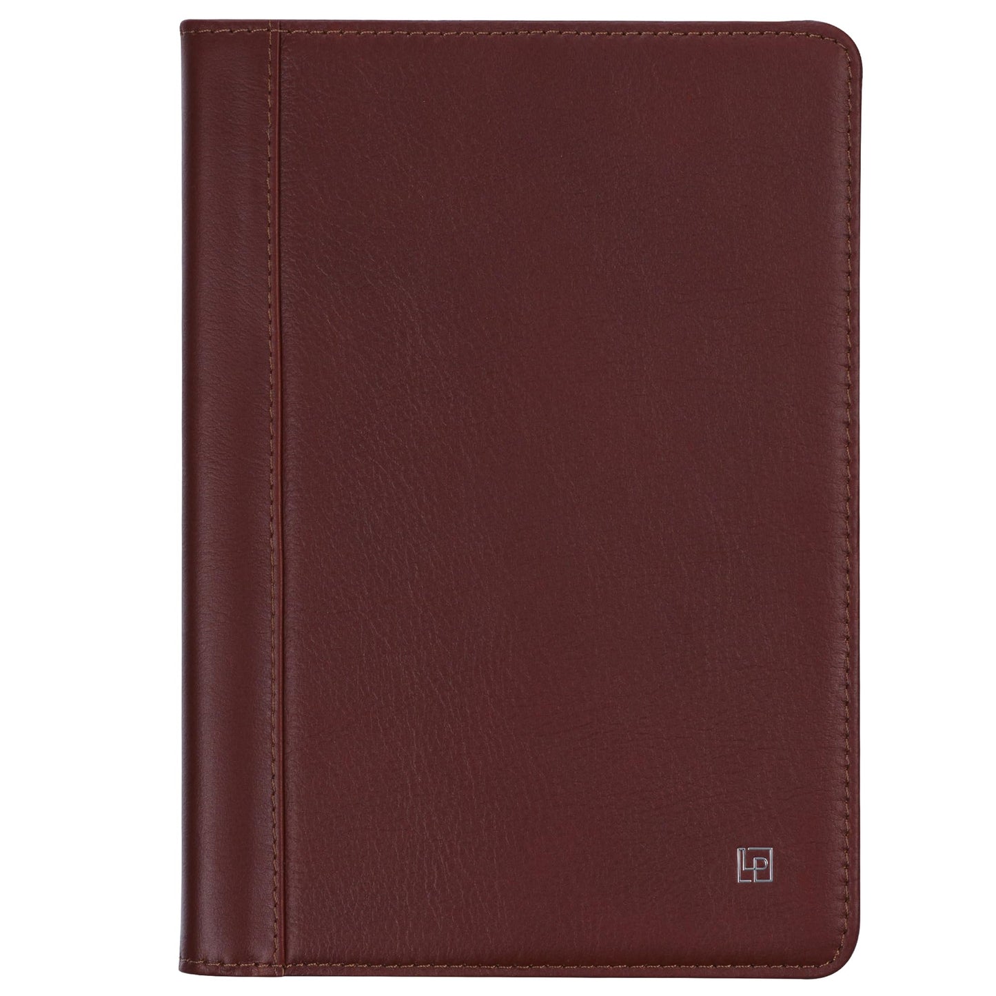 Luxury Leather Refillable Journal/Writing Notebook for Men & Women, Reusable Full-grain Leather Cover, 120gsm Thick Paper, Blank, Dotted, Lined Refills