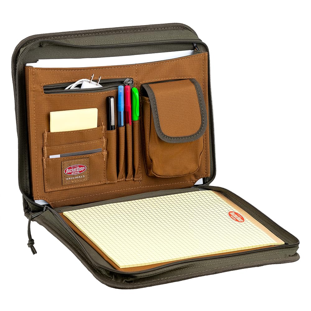 Bucket Boss - Contractor’s Portfolio, Tool Bags - Original Series (62200), Brown