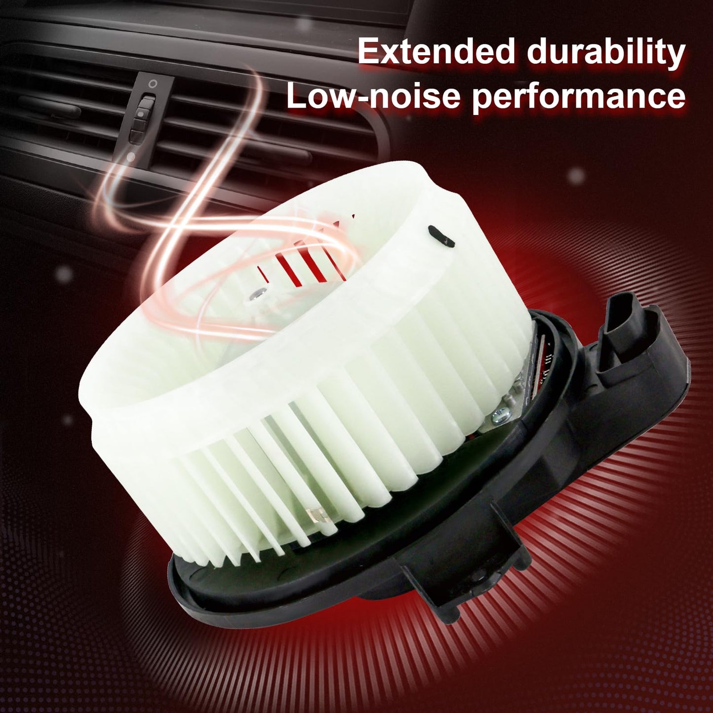 HVAC Front Blower Motor 700215 Replace for Toyota 07-21 Tundra, 07-17 Camry, 10-23 4Runner, 08-13 Highlander, Lexus 08-12 ES350, 10-21 GX460, 14-20 Dodge Journey, 871030C040, 68232372AC, 75830, PM9351