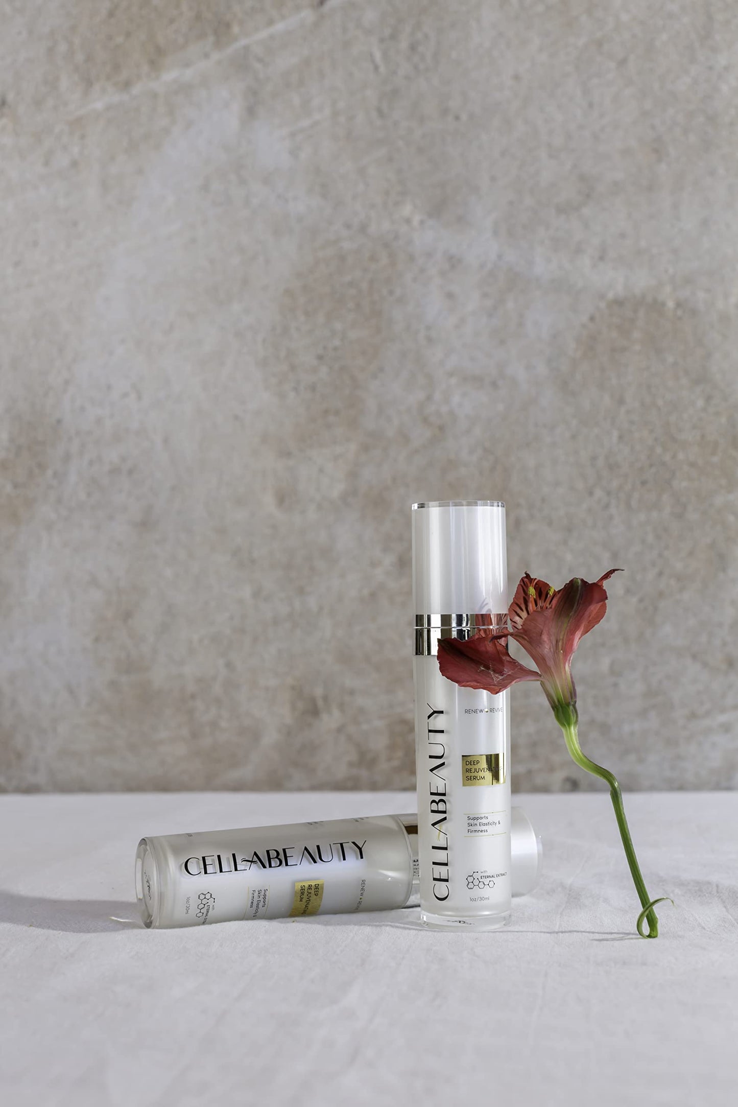 Cellabeauty Deep Rejuvenating Serum - Skin Firming Cream For All Skin Types - Cruelty Free, Plant Based - 30 ml (1.7oz)
