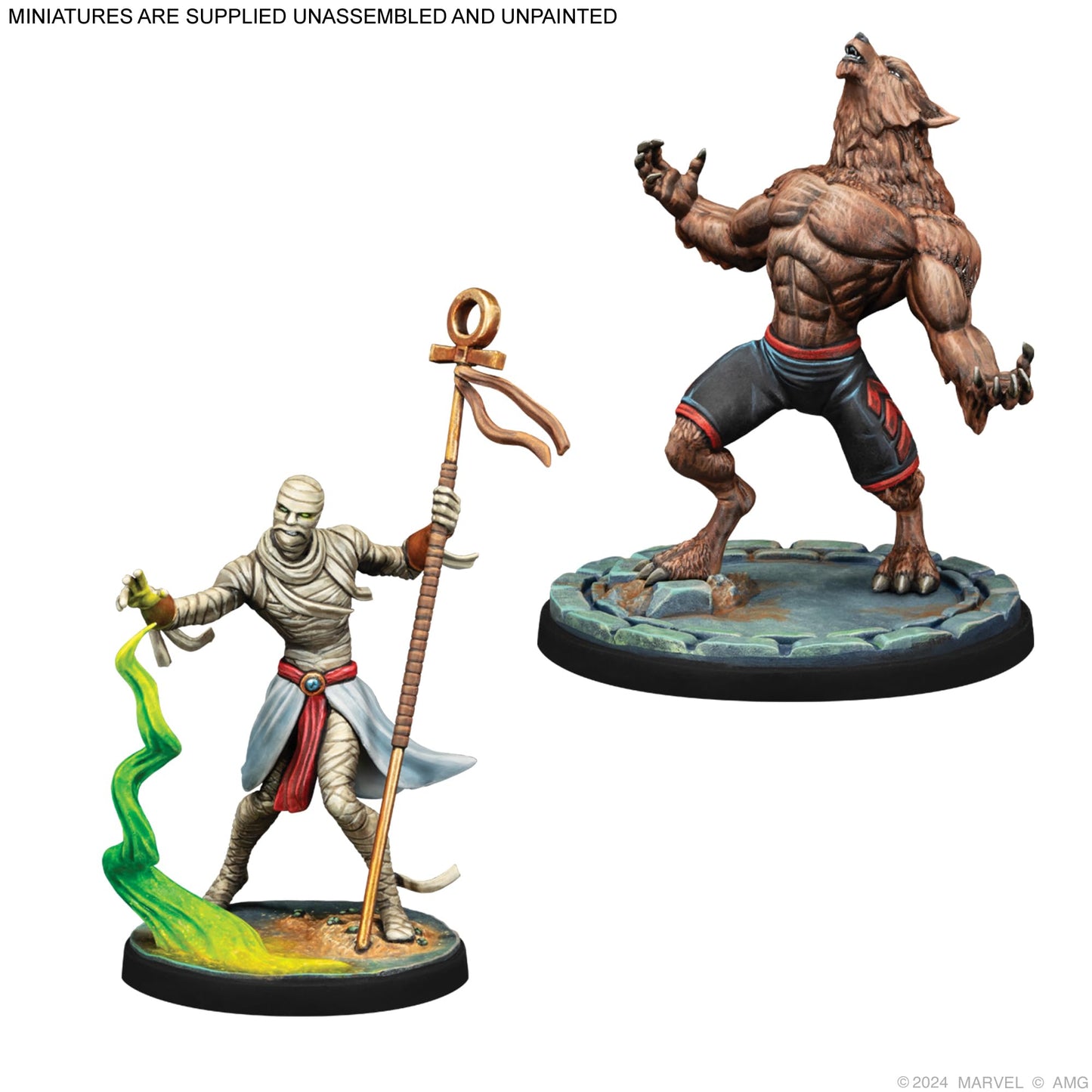 Marvel: Crisis Protocol Tomb of Dracula Character Pack - Add Supernatural Legends to Your Team! Tabletop Superhero Game, Ages 14+, 2 Players, 90 Min Playtime, Made by Atomic Mass Games