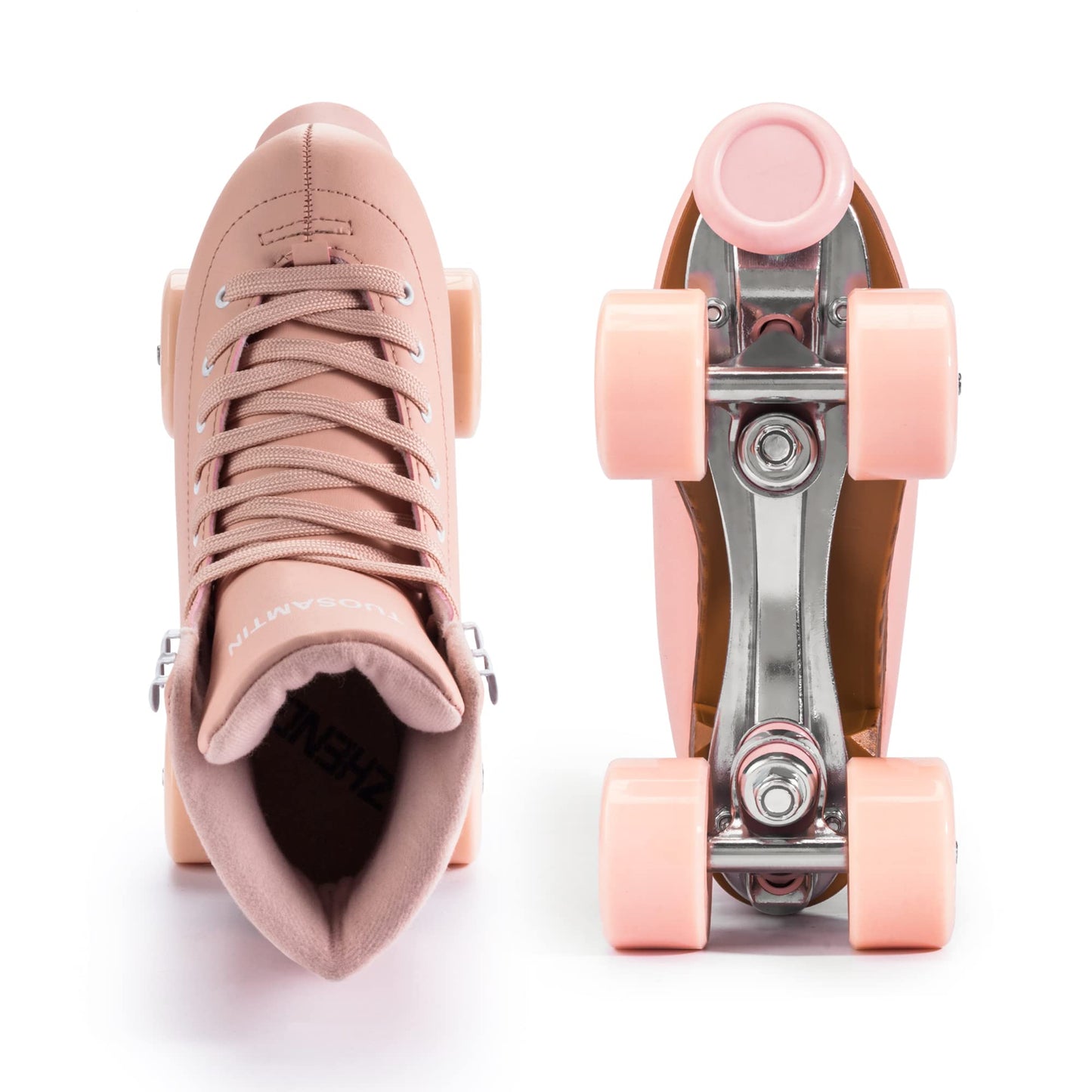 Tuosamtin Roller Skates for Women/Youth with Height Adjustable stoppers Retro Quad Roller Skates for Outdoor and Indoor