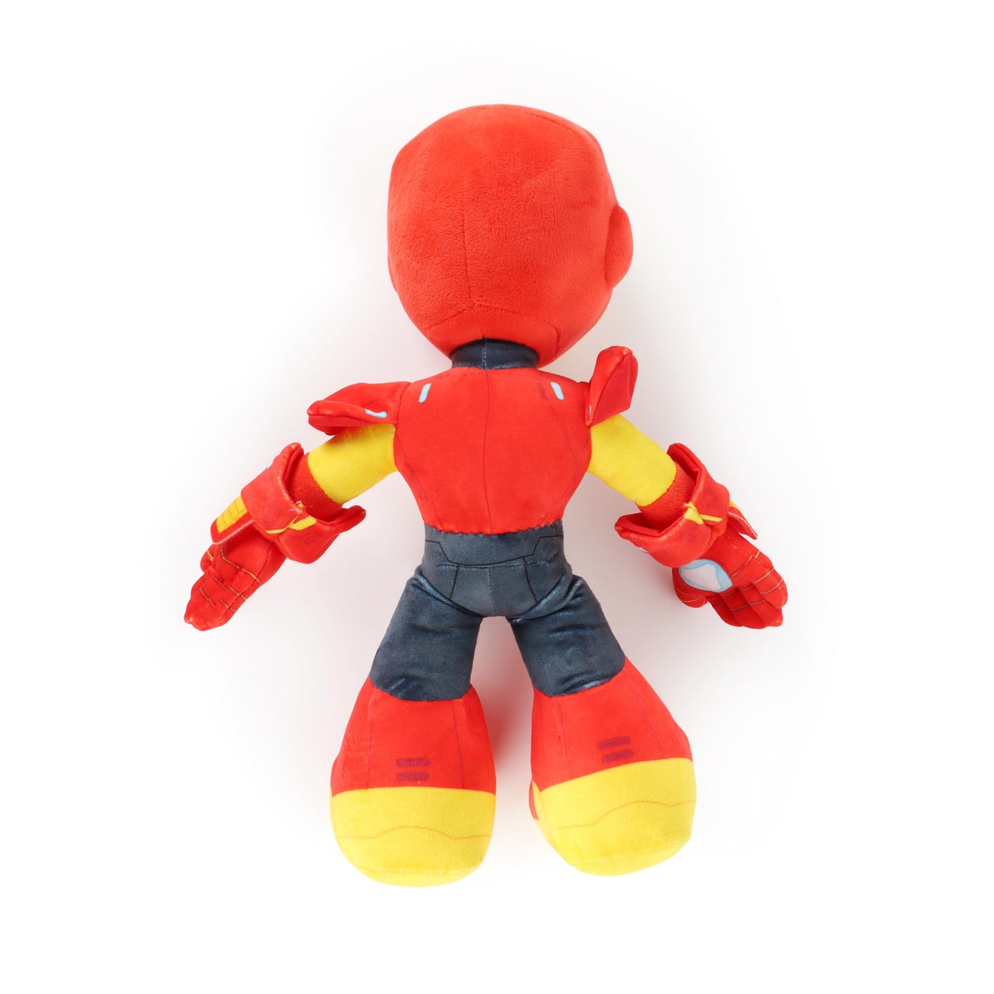 Jay Franco Marvel Kids Plush Pillow Buddy - Ultra-Soft Stuffed Plushie & Cozy Pillow, Official Licensed Product, Red - Iron Man and His Awesome Friends, 16.5 Inches