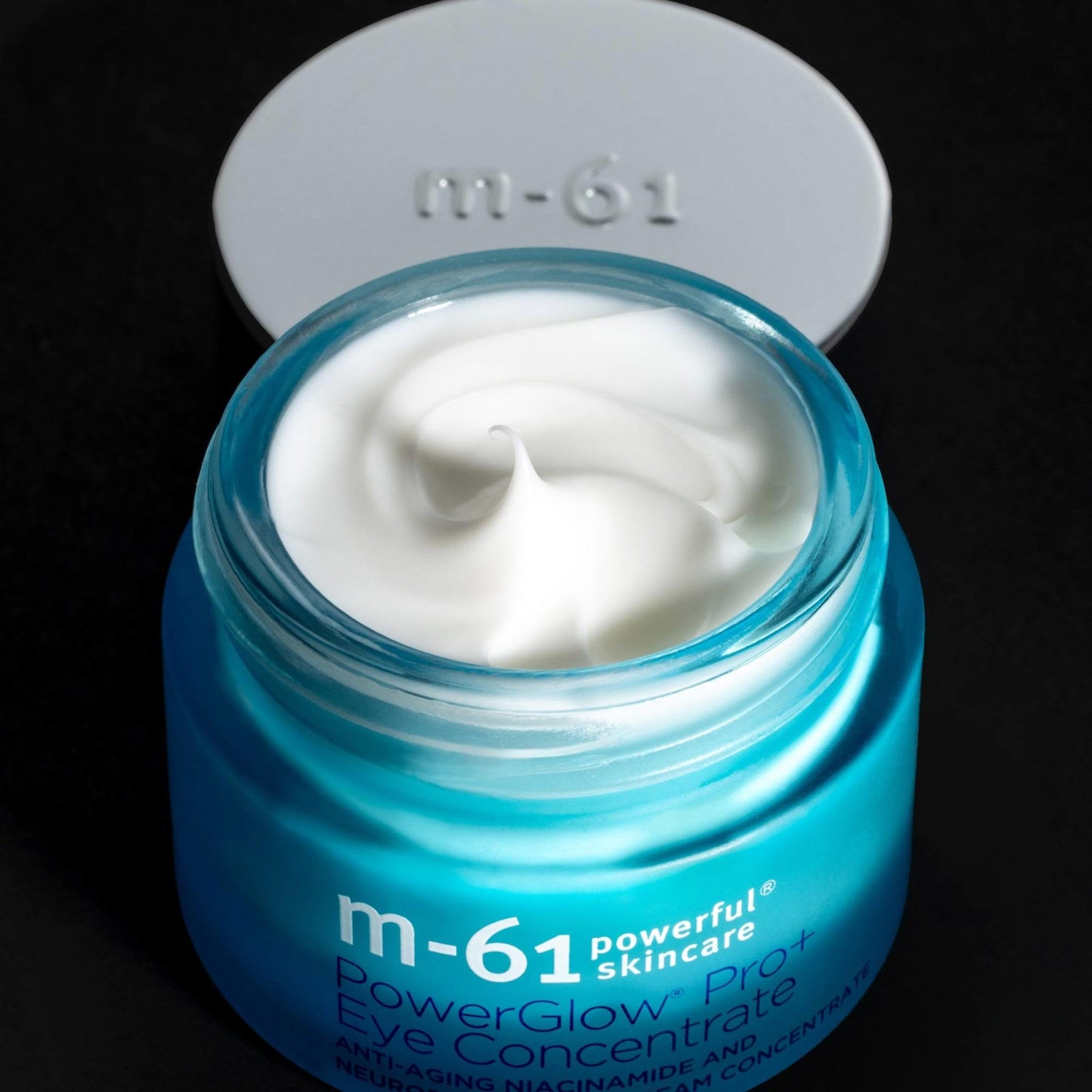 m-61 PowerGlow Pro+ Eye Concentrate - Firming and brightening AHA eye cream concentrate with glycolic and lactic acid.