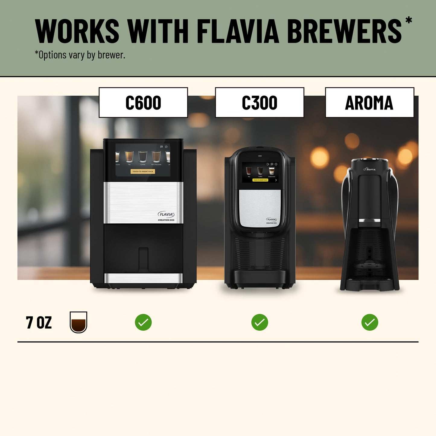Flavia Lavazza Mocha Latte Freshpacks works only with Flavia Brewers (Case of 72)