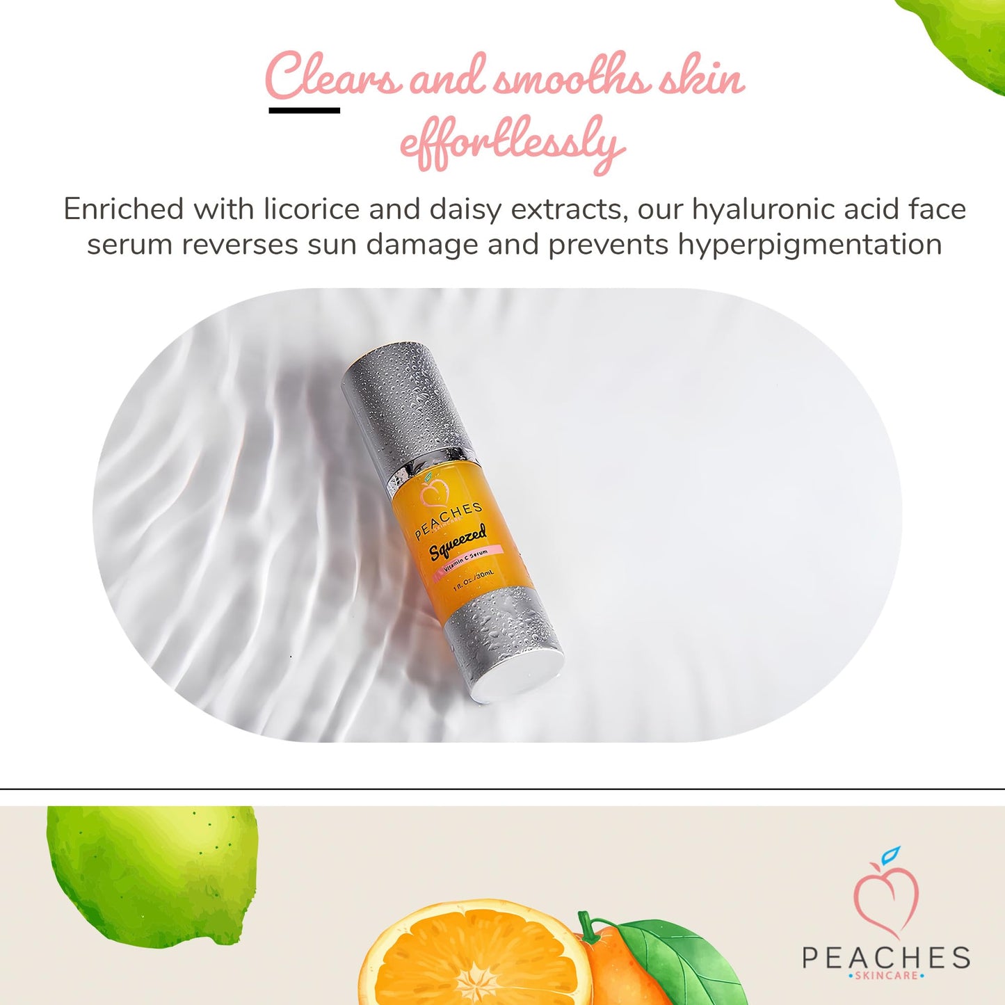 Vitamin C Face Serum (1 oz) - Age-Defying Brightening Serum with Real Gold, Kakadu Plum Extracts - Vegan Facial Serum - Vitamin C Serum For Face Elasticity - Squeezed Vitamin C Serum