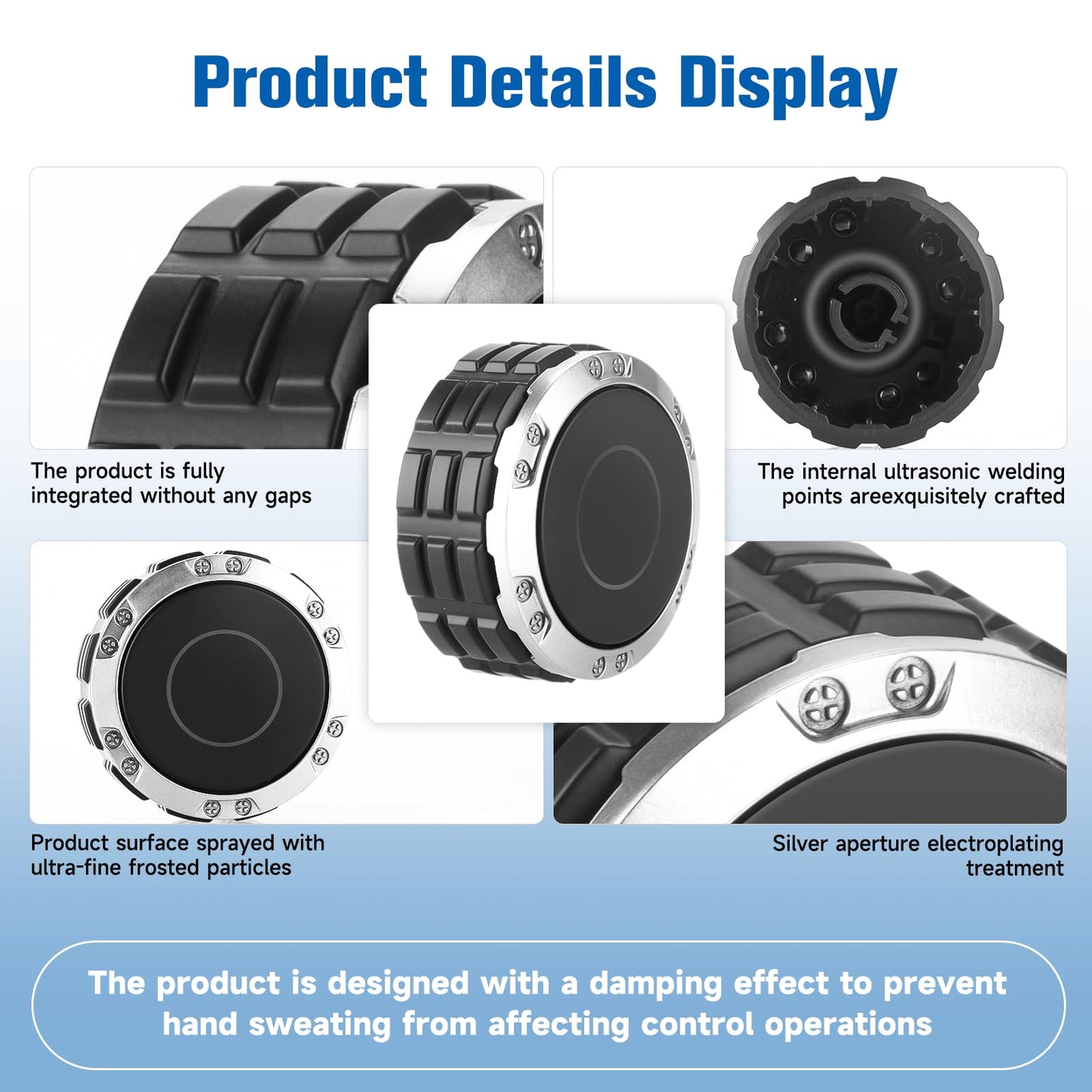 Volume Knob Replacement Compatible with 2022-2025 Toyota Tundra Accessories - Radio Control Knob Replacement,Upgrade and Thicken The Center Pillar,Compatible with Tundra & Sequoia (1 Pack)