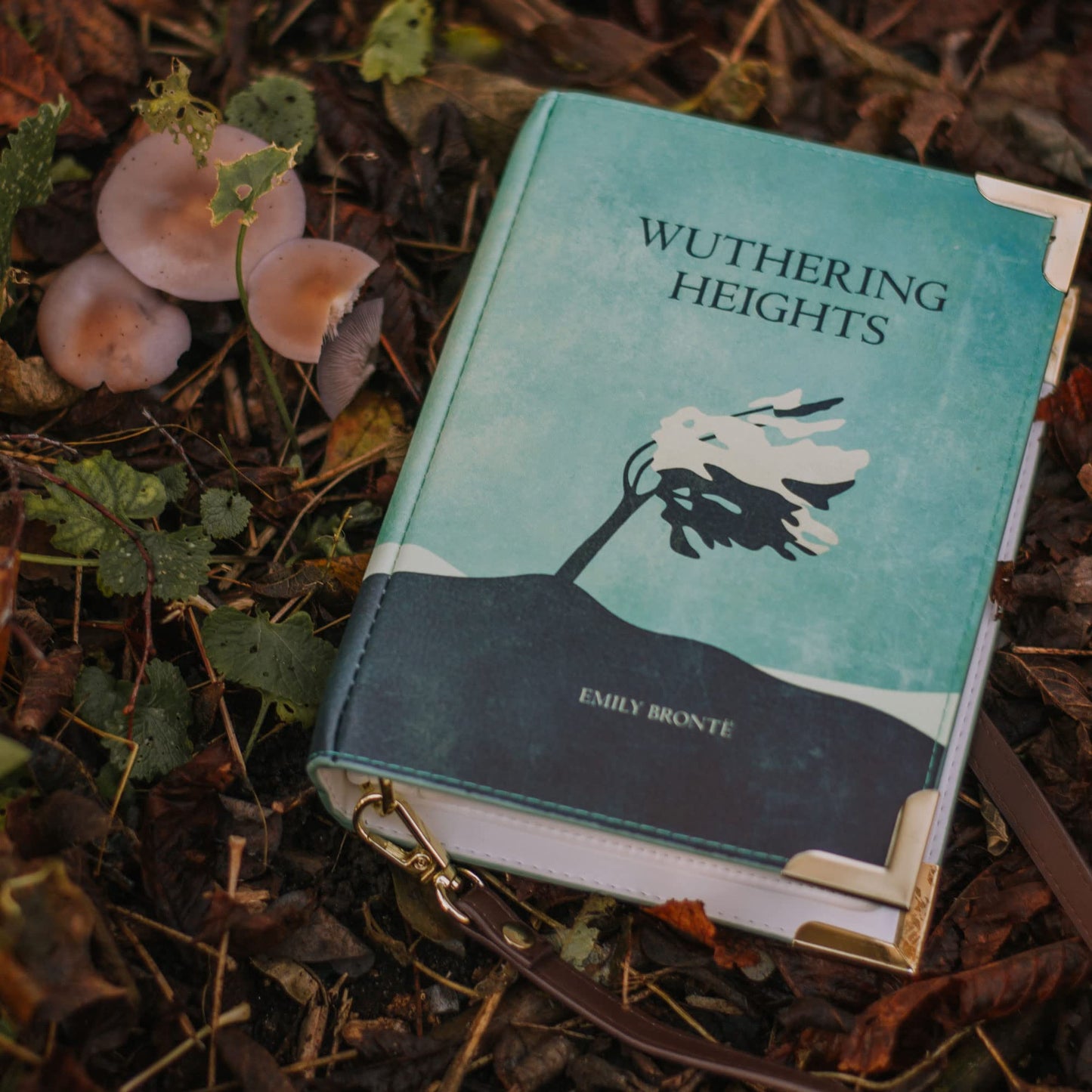 Well Read Co Crossbody Purse Handbag for Book Lovers - Wuthering Heights, Vegan Leather, Small