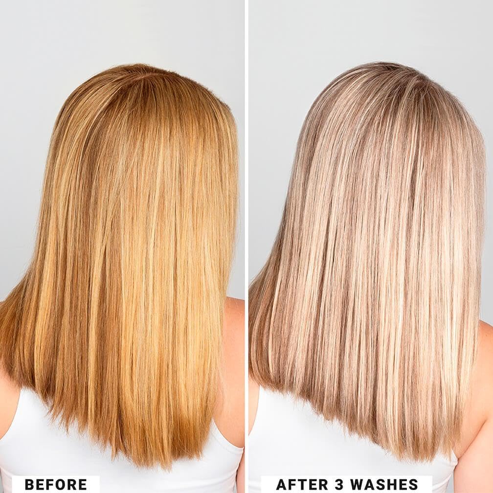 Beachwaver BRB Blonde Purple Conditioner - Anti-Brass Toning Conditioner for Women with HiX Vegan Bond Multiplers - Nourishing & Moisturizing Sulfate-Free Formula for Blonde and Grey Hair (12 Fl Oz)