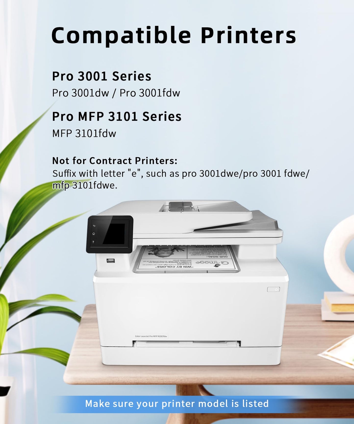 138A with Chip Compatible Black Toner Cartridges Cartridge Replacement for HP 138 A Use with Pro 3001dw 3001fdw MFP 3101fdw Series Printer High Yield(2-Pack)