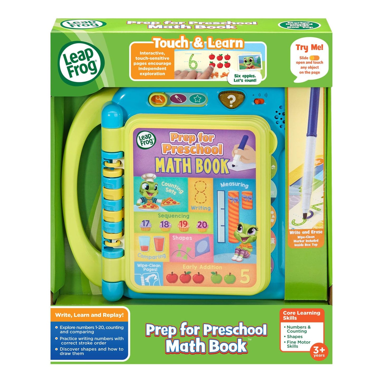 LeapFrog Prep for Preschool Math Book (English Version)
