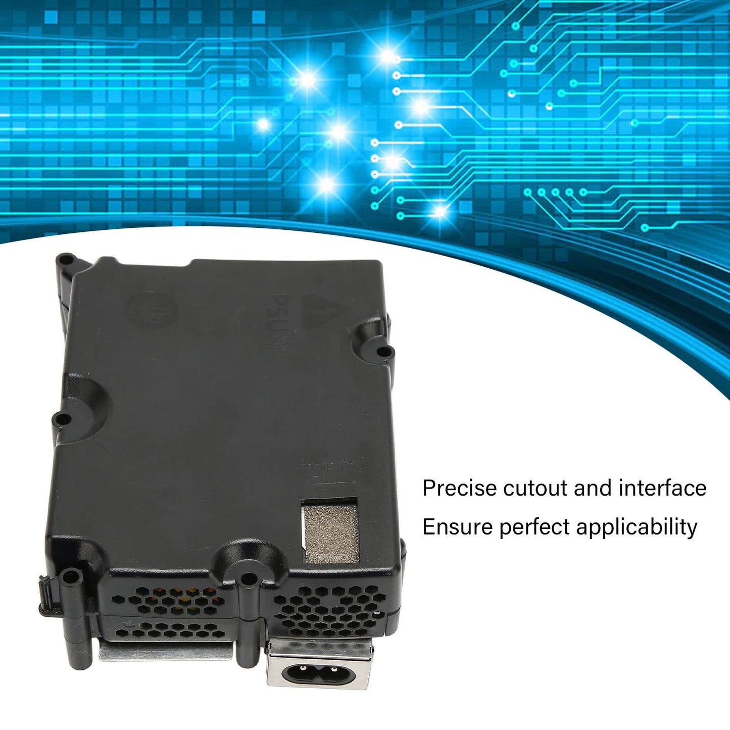 Replacement for Series S Power Supply, Power Board AC Adapter Brick, 100 to 240V Game Console Internal Power Supply, Easy to Install