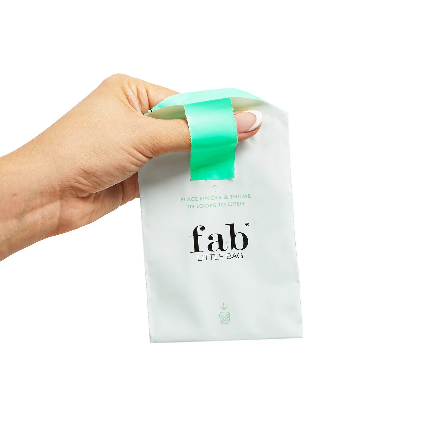 Fab Little Bag Sixer Plus Pack - 125 Sanitary Disposal Bags Plus Recyclable Refill Pack for Out and About (125 Pack)
