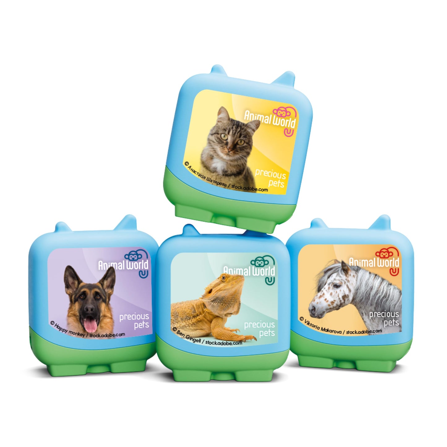 Tonies Animal World: Precious Pets Pocket Set - 4 Pack