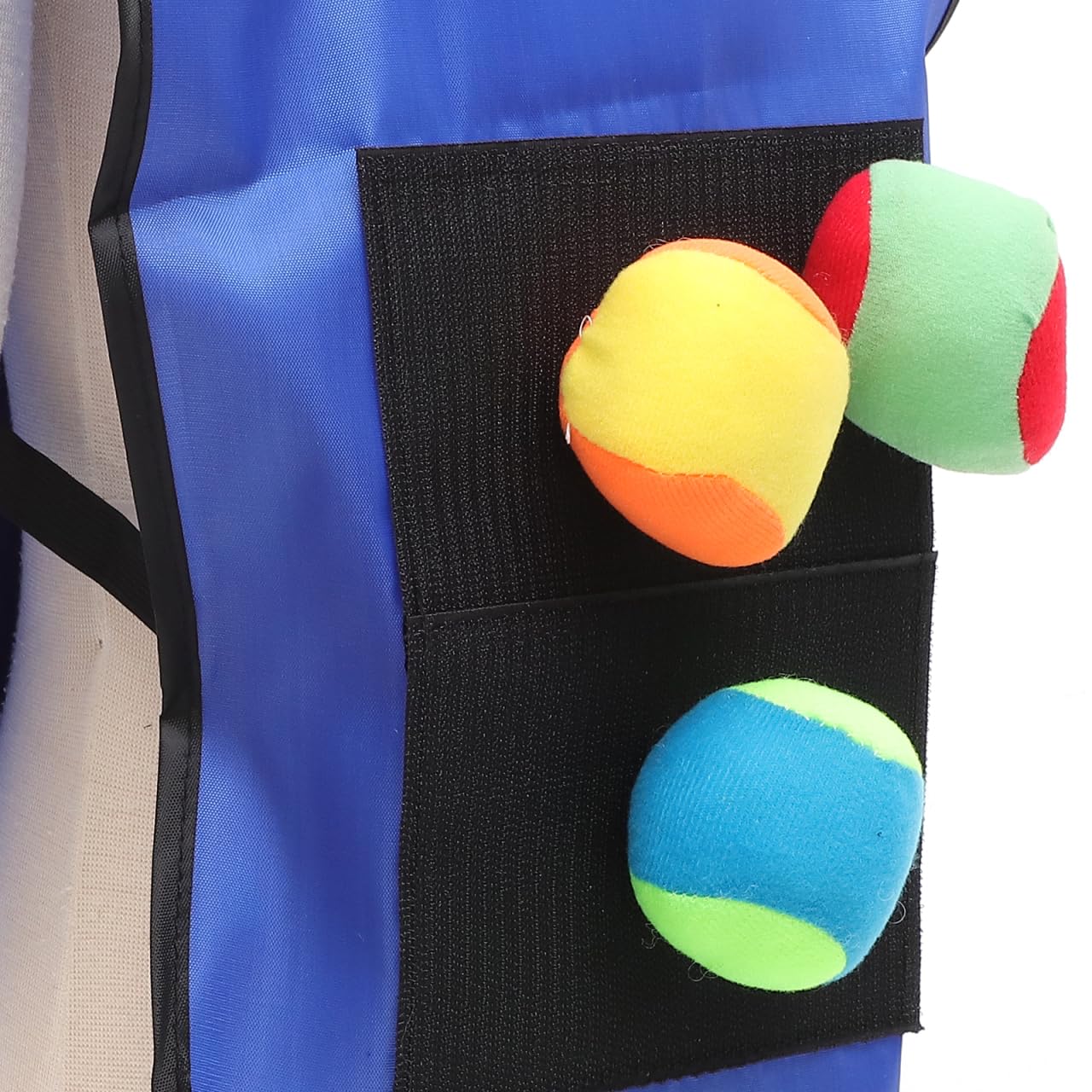 SAFIGLE 12pcs Kickball Bases Throwing Game Sticky Vest Sticky Vest for Stick Ball Catch Game Children Tag Foam Ball Dodgeballs Ball Game Toss Kids Suit Parent-Child Boy Props