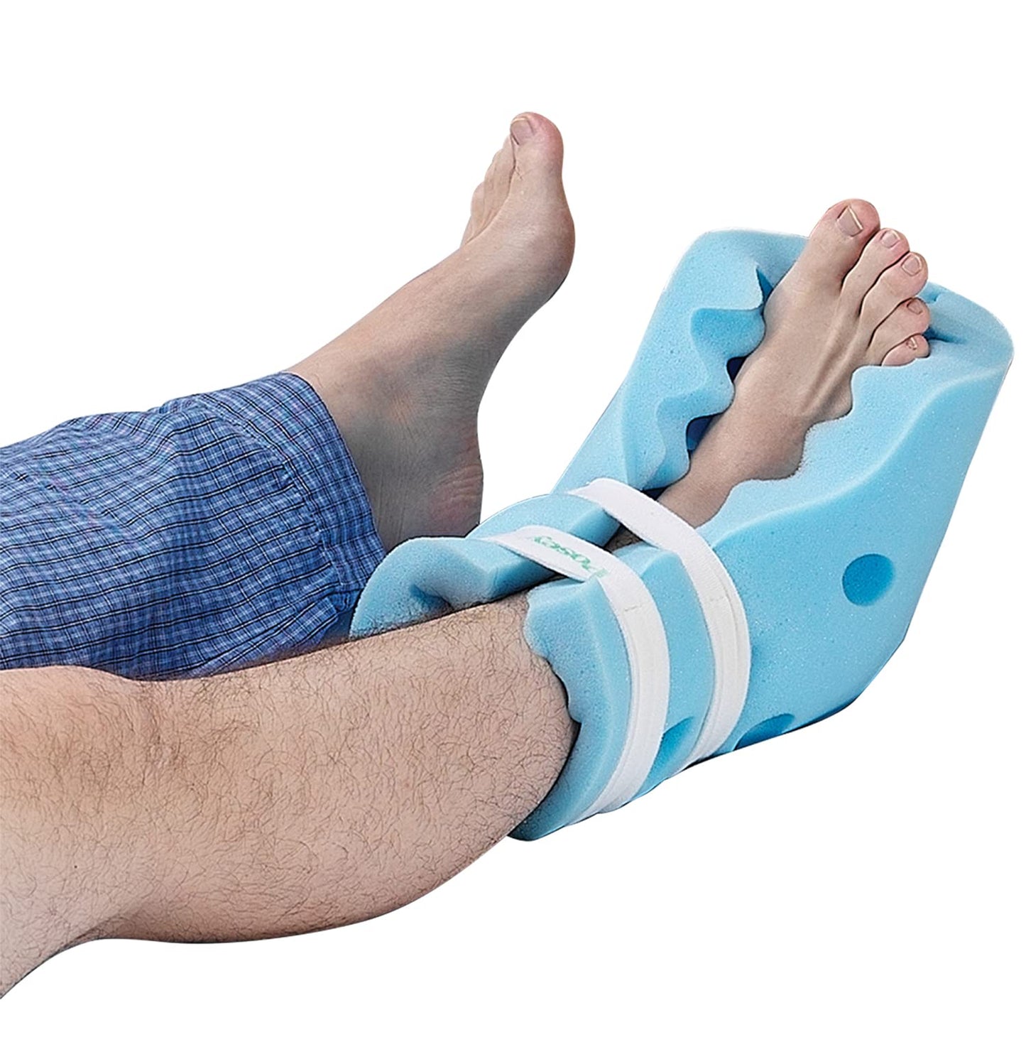 TIDI Posey Heel Guards – One Size Fits All – Foam, Light Blue – Qty: 1 Pair Of Heel Guards Per Package – Foam Heel Protectors For Pressure Injuries – Heel Off-Loading Devices – Home Care (6127)