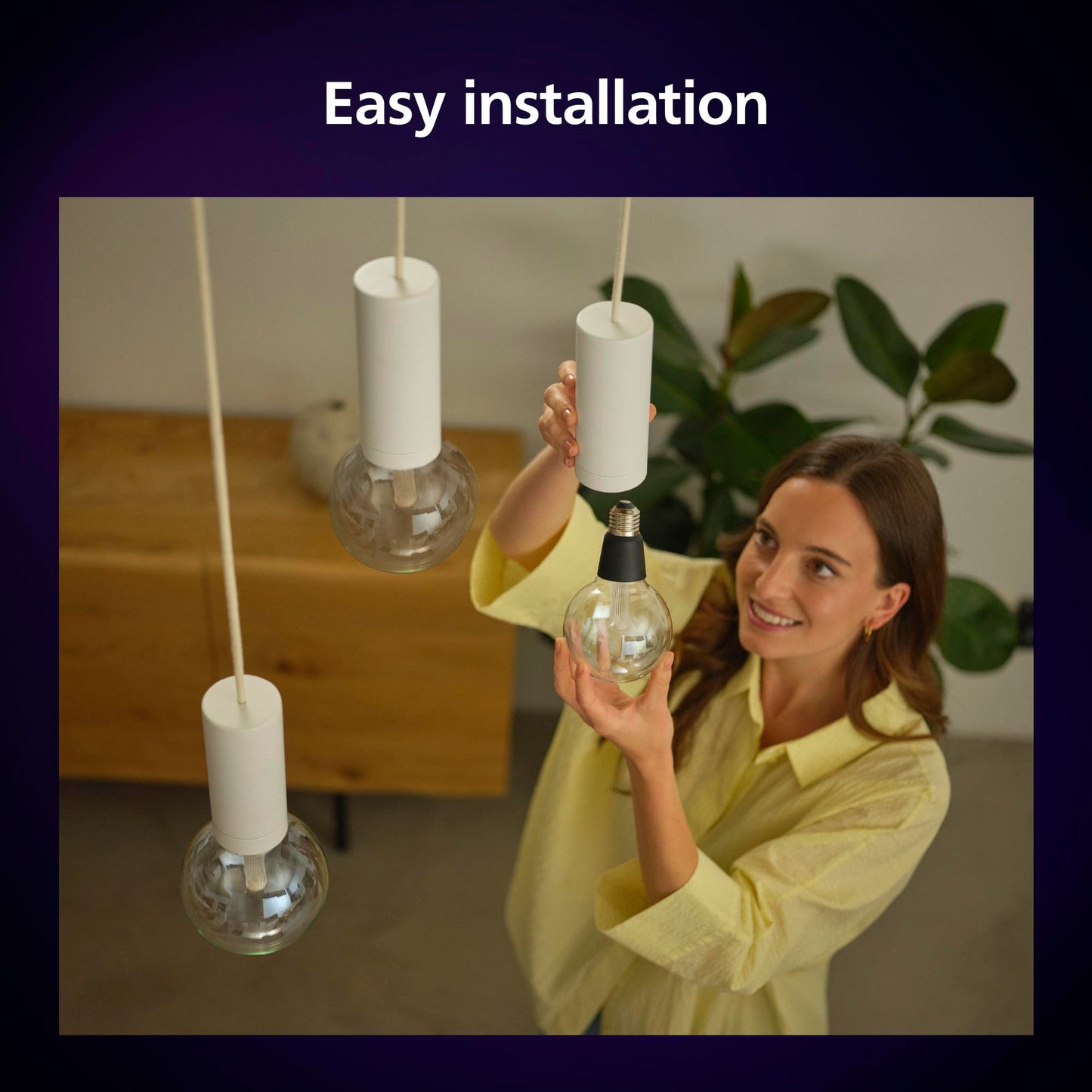 Philips Hue Lightguide ST23 Edison Smart LED Bulb – Handblown Glass - Color Changing Light - Compatible with Amazon Alexa, Apple HomeKit and Google Assistant - Bluetooth and Hue Bridge Compatible