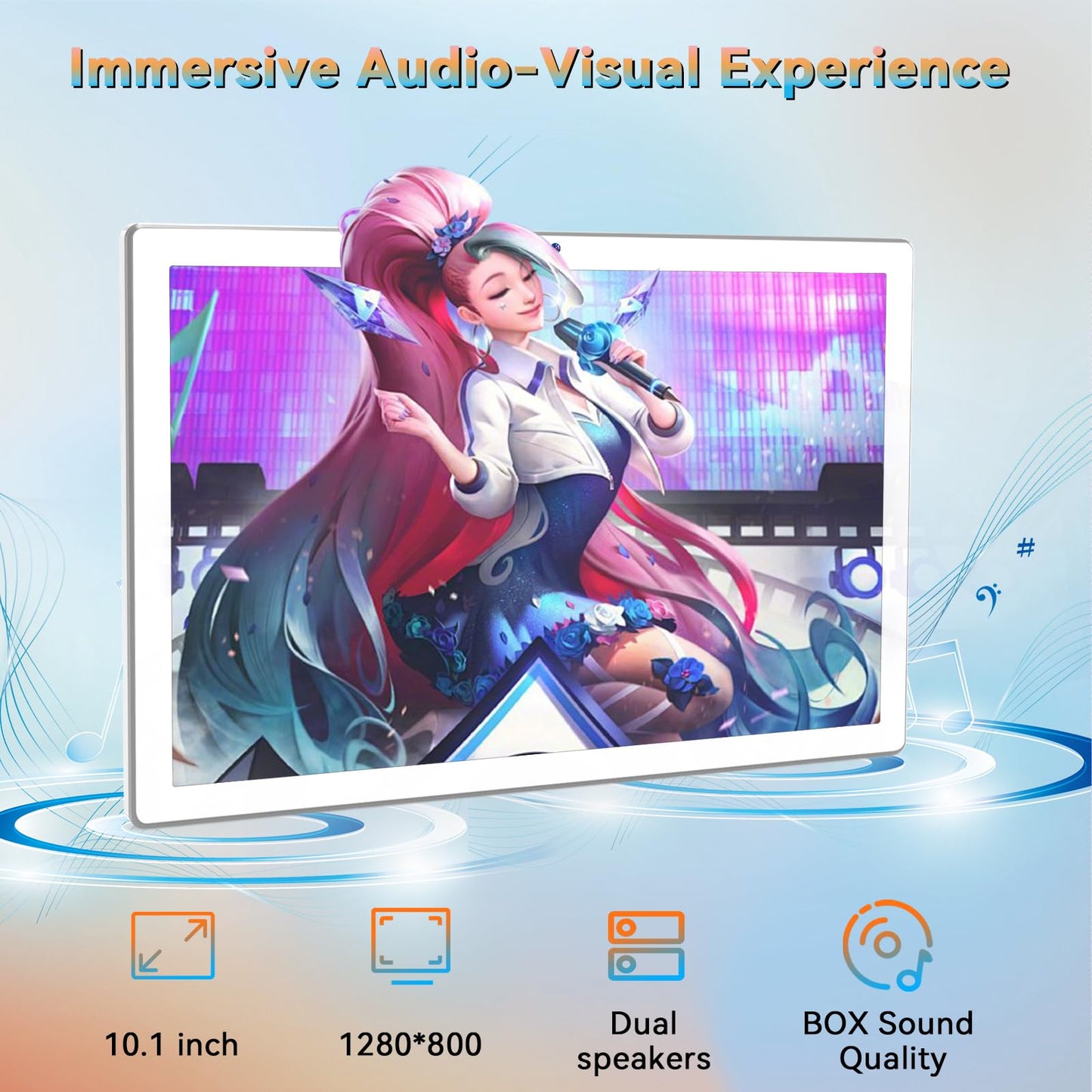 2024 Latest 10.1 Inch Android 14 Tablets, Octa-Core Tablet, 64GB ROM+8(4+4)GB RAM/128GB Expand, 13MP+5MP Dual Camera, 5G WiFi, Bluetooth, FHD IPS Display, 2 in 1 Tablet with Keyboard, Case, Stylus