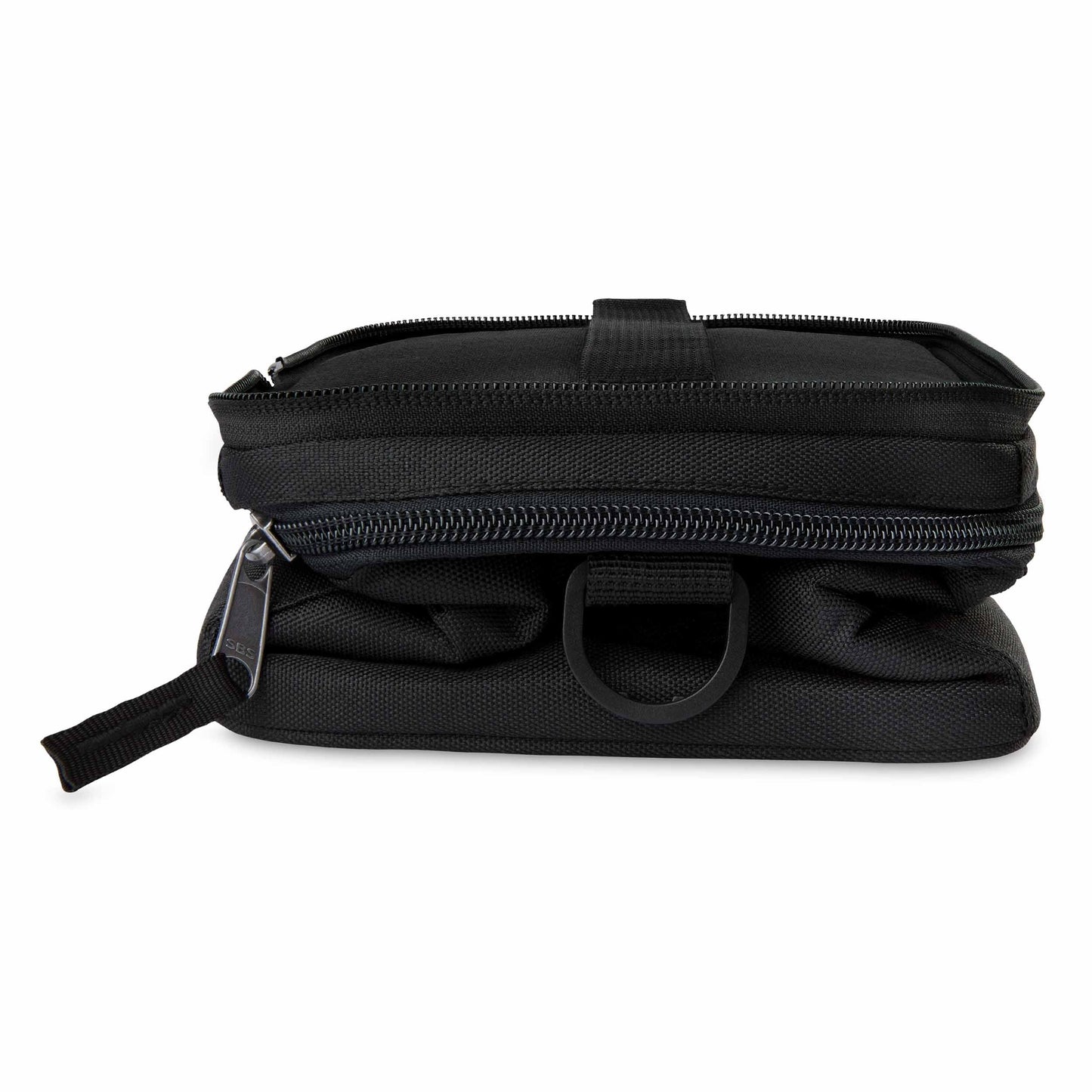 PackIt MOD 3-IN-1 Lunch Box, Black, Triple Function System, Insulated and Freezable with EcoFreeze® Technology, Removable Crossbody Strap, Top Handle, Designed for Fresh Office or Work Lunches