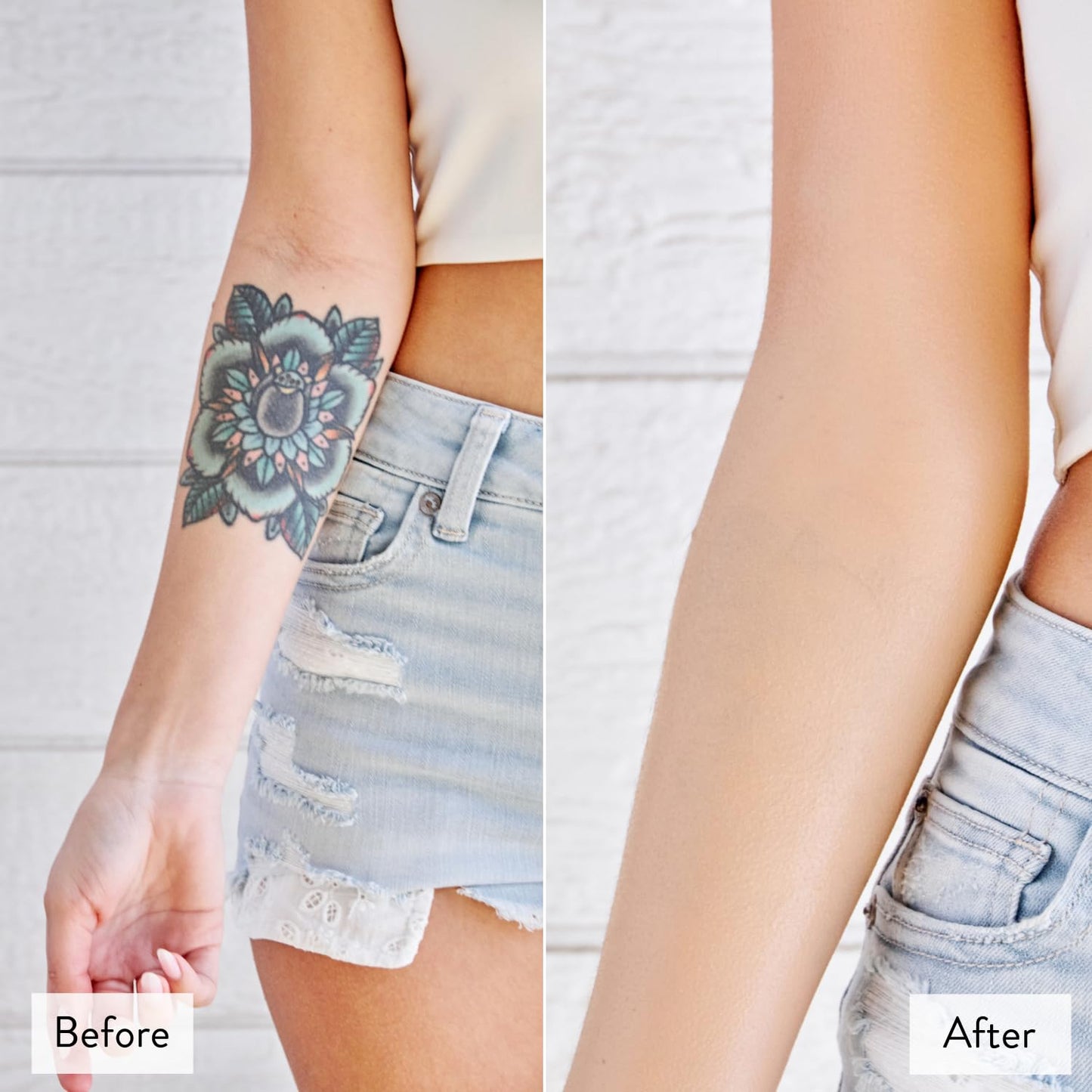 Best Bronze Bombshell Body Makeup - Tattoo Cover Up Makeup & Body Foundation Waterproof - Tattoo Concealer Waterproof for Scars, Varicose Veins Cover Up & Leg Foundation (N7 Light Natural)