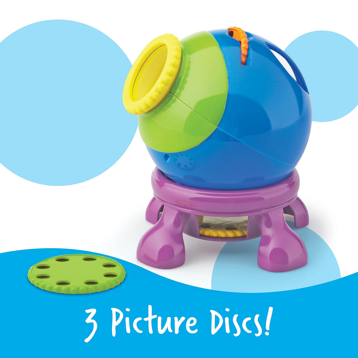 Learning Resources Shining Stars Projector - 5 Pieces, Ages 3+ Toddler Learning Toys, Space Toys for Kids