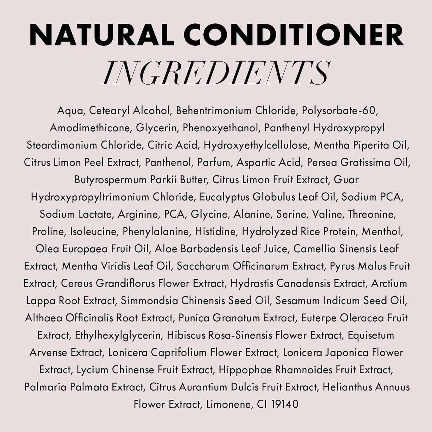 Hanz de Fuko Premium Natural Conditioner – Sulfate and Paraben Free – Fights Dandruff and Scalp Irritation – 16+ Natural Plant Extracts, 8 oz.