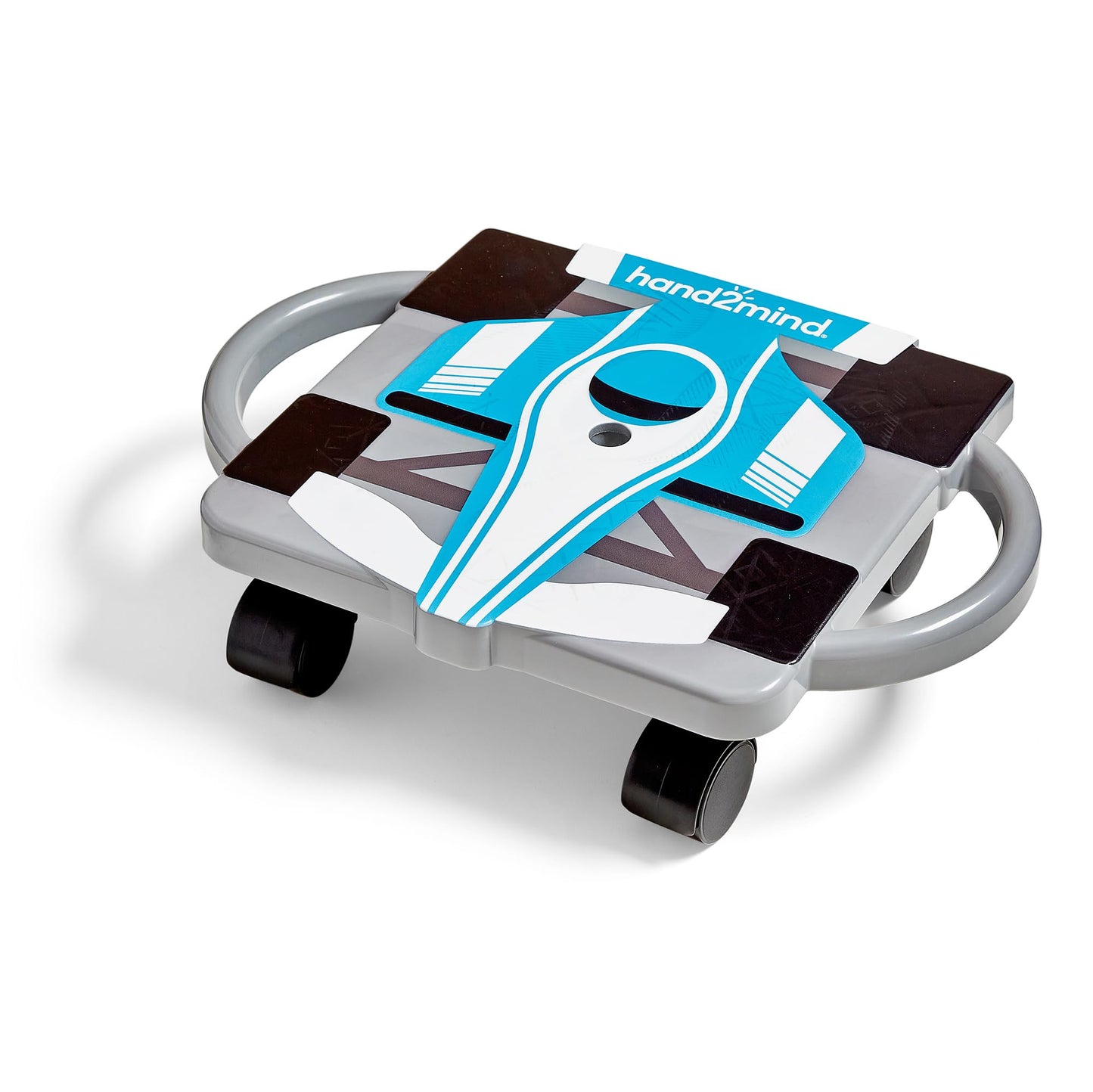 hand2mind Blue Speedway Racer Scooter Board