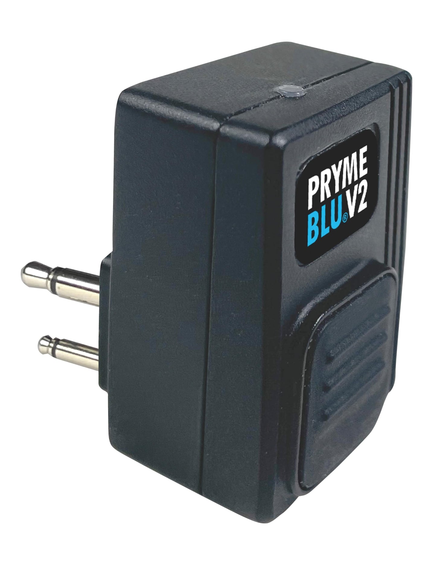 PRYMEBLU® BT-503-V2 Bluetooth Wireless PTT Button and Headset Adapter. Compatibility: Designed to fit Motorola Two-Pin M1 (x03) radios, Including Digital Models.