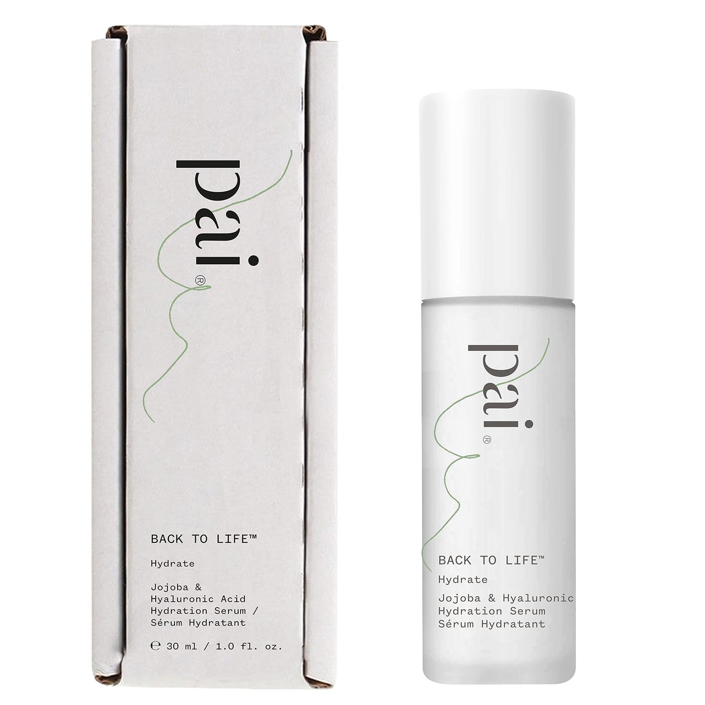 PAI SKINCARE - Back To Life: Jojoba + Hyaluronic Acid Organic Hydration Serum | Natural, Vegan, Sensitive Skincare (1 fl oz | 30 ml)