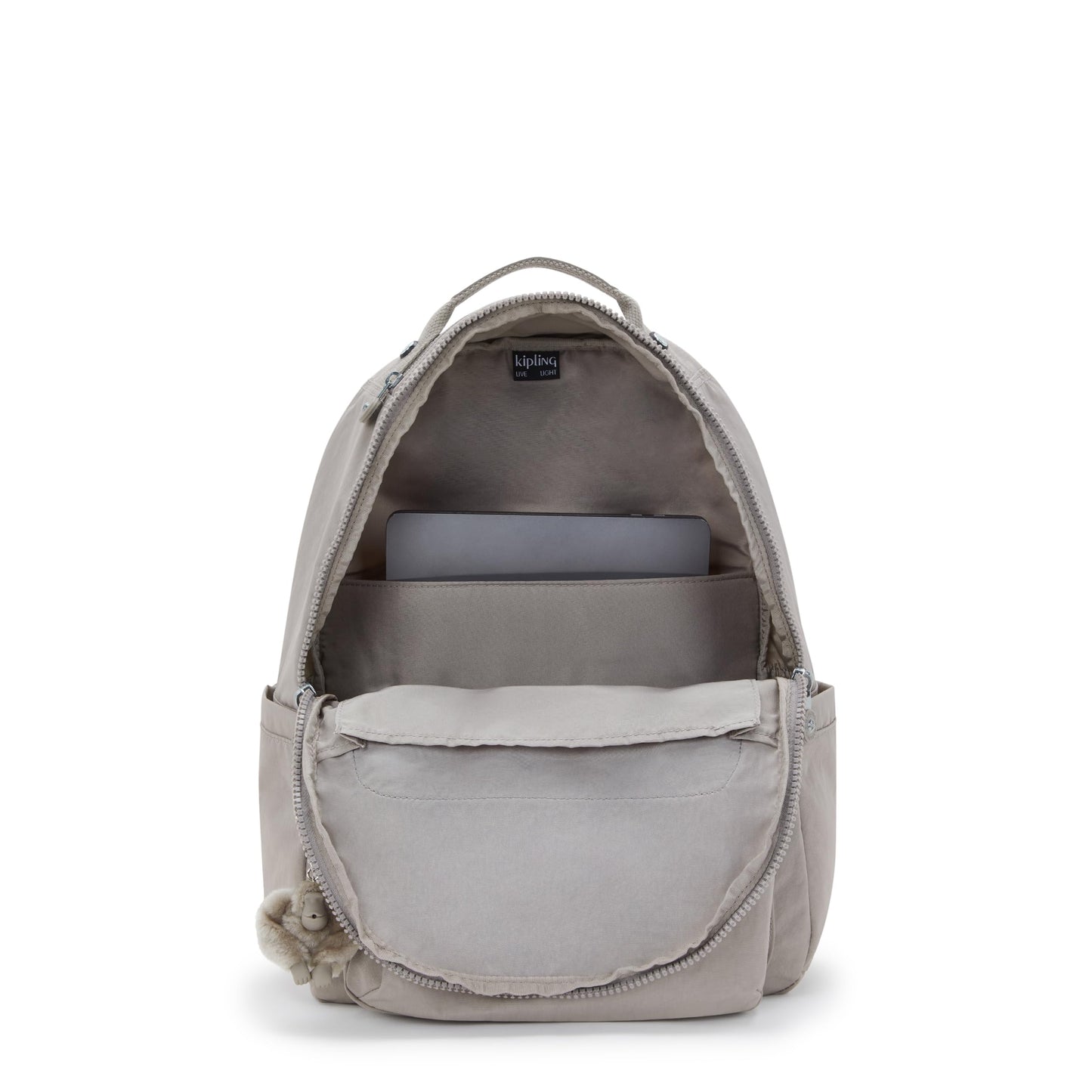 Kipling Women's Seoul 15" Laptop Backpack, Durable, Roomy with Padded Shoulder Straps, Built-In Protective Sleeve