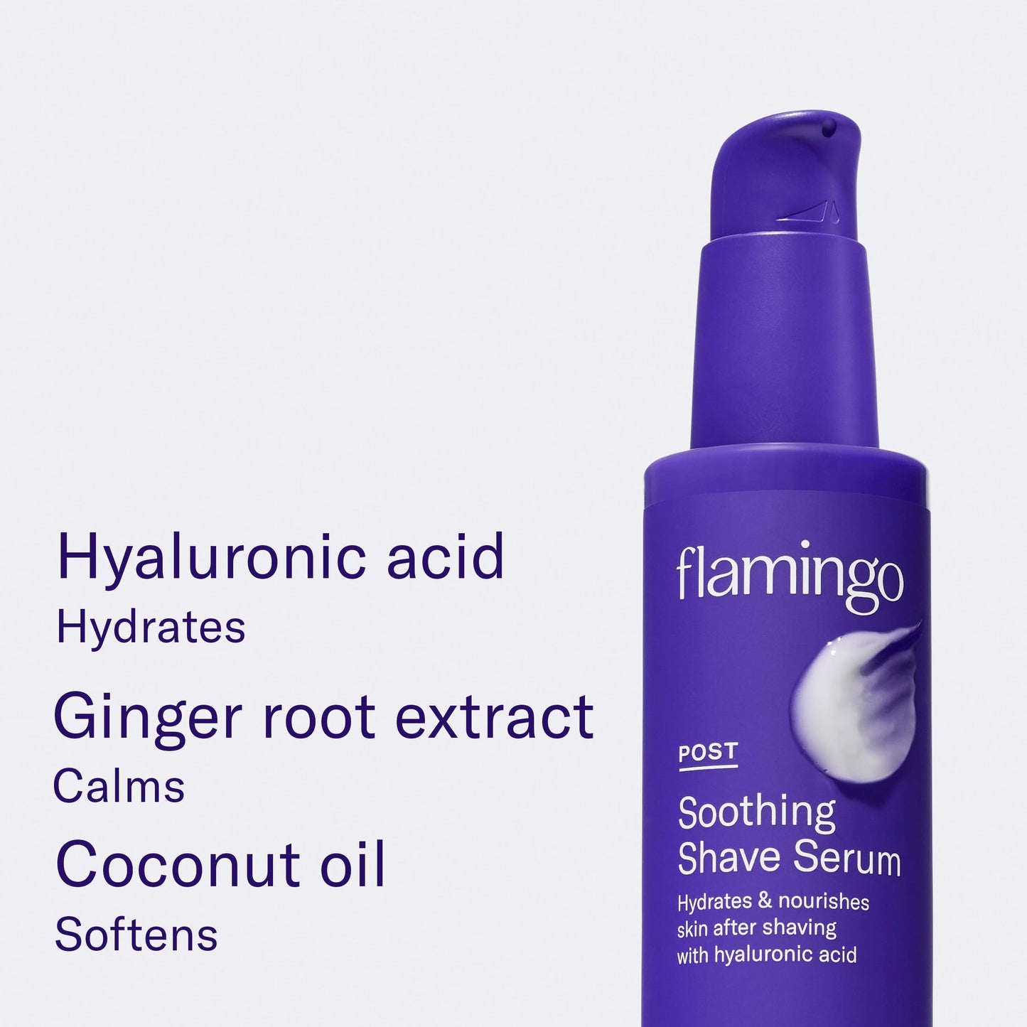 Flamingo 3-Step Shave Set for Women - Smoothing Prep Scrub, Nourishing Oil, and Soothing Post Serum - Glow Collection