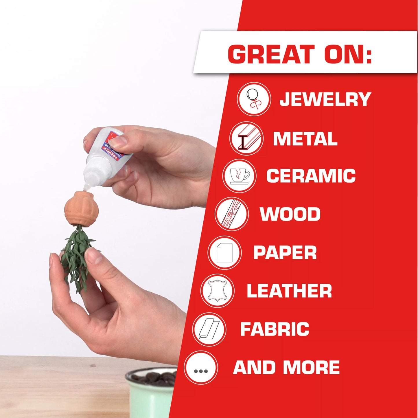 Loctite Super Glue Liquid Professional, Clear Superglue For Plastic, Wood, Metal, Crafts, & Repair, Cyanoacrylate Adhesive Instant Glue, Quick Dry - 0.14 fl oz Bottle, Pack Of 12