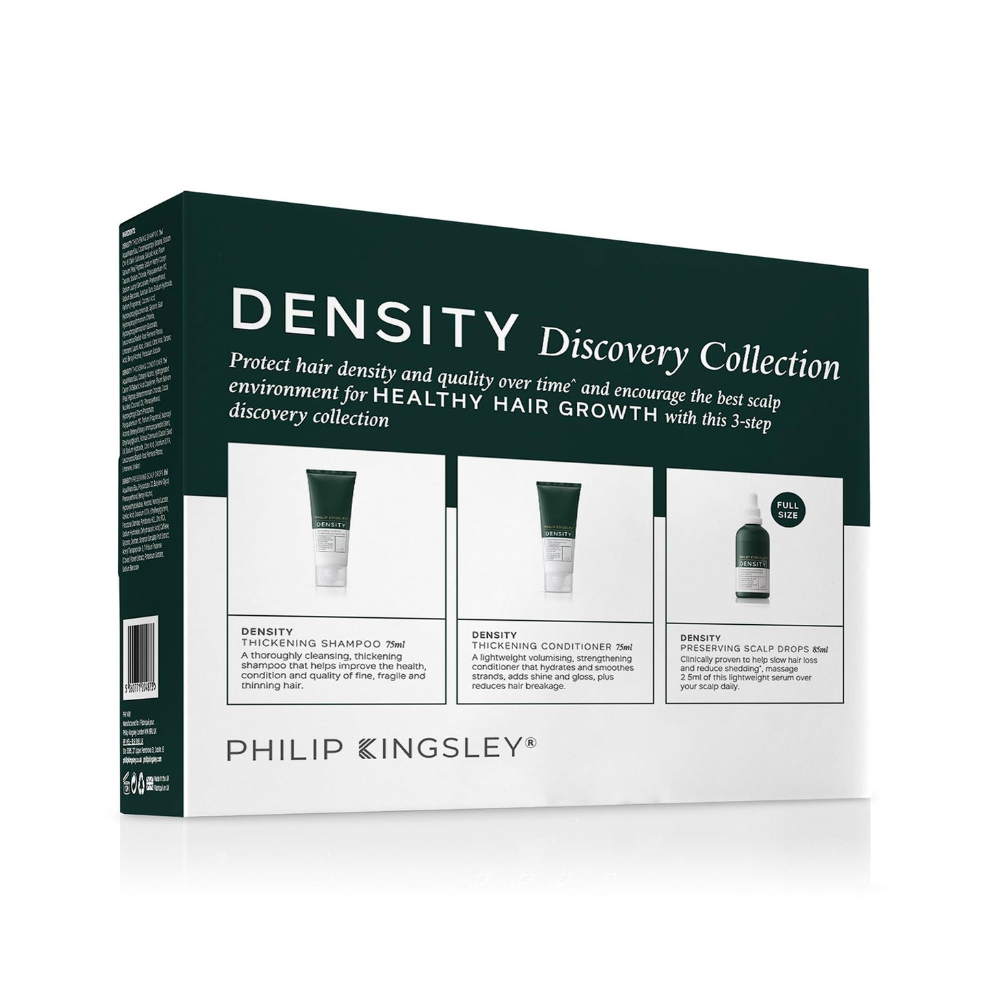 Philip Kingsley Hair Thickening Collection - Shampoo, Conditioner, and Scalp Serum for Fine, Fragile, and Thinning Hair - Volumizing and Strengthening