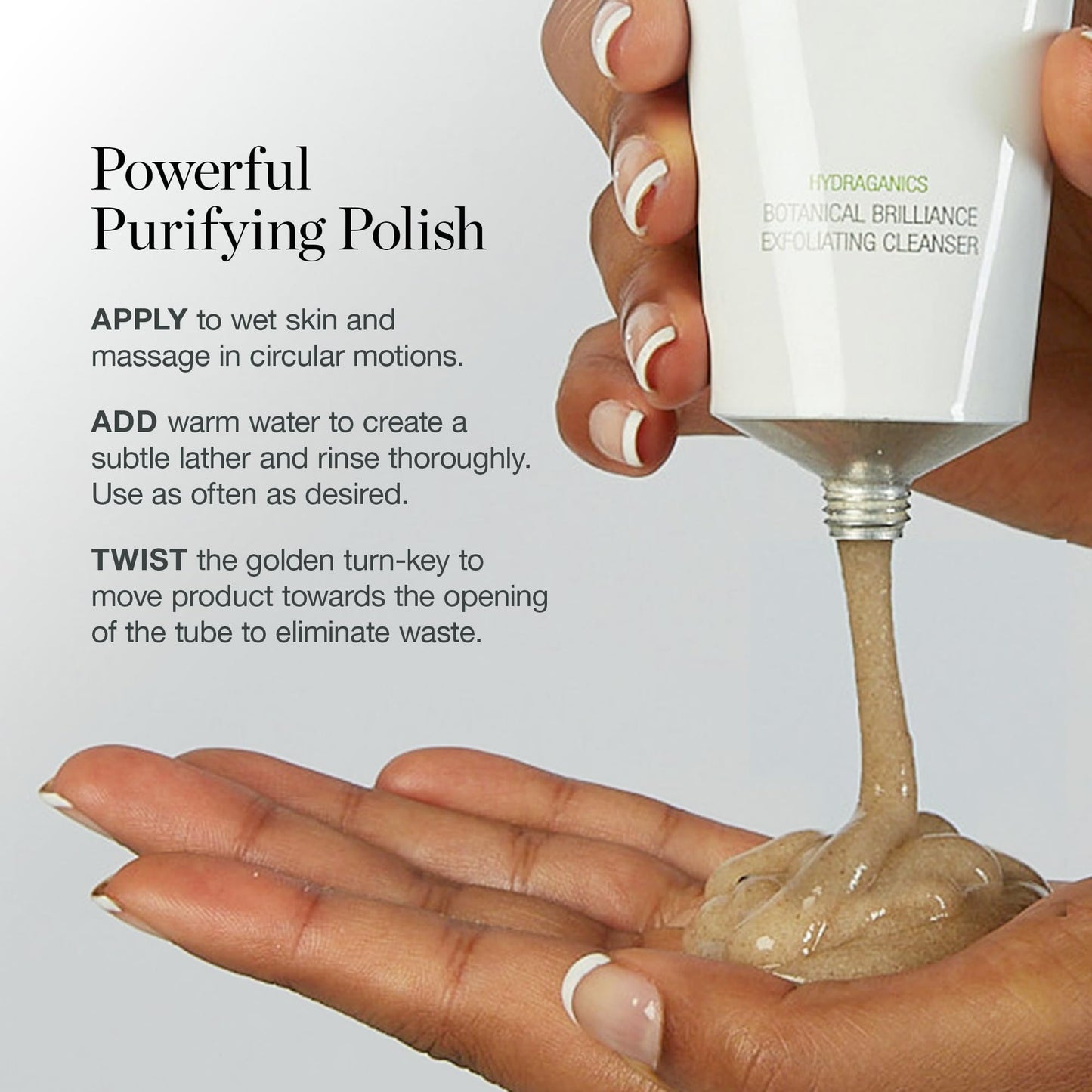 Ogee Botanical Brilliance Exfoliating Cleanser - High Performance Facial Cleanser - Certified Organic Face Cleanser - Face Exfoliator Made in USA