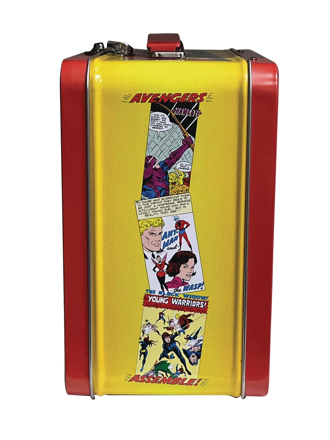 Avengers Assemble Tin Titans Previews Exclusive Lunch Box with Beverage Container