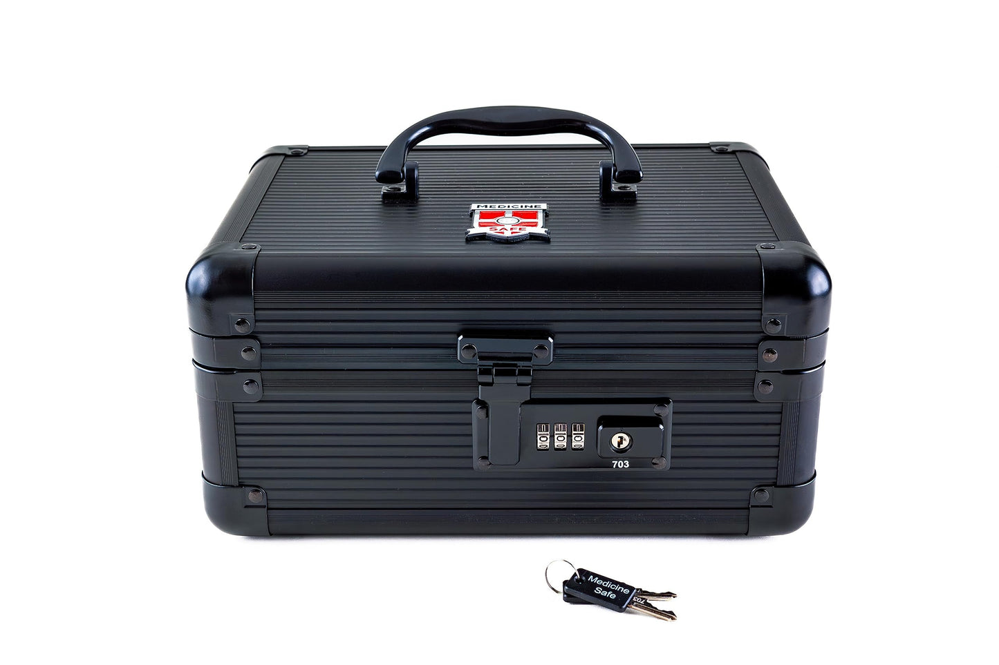 MEDICINE RX SAFE MCC-MDKB Medication Carrying Case Black, Medium